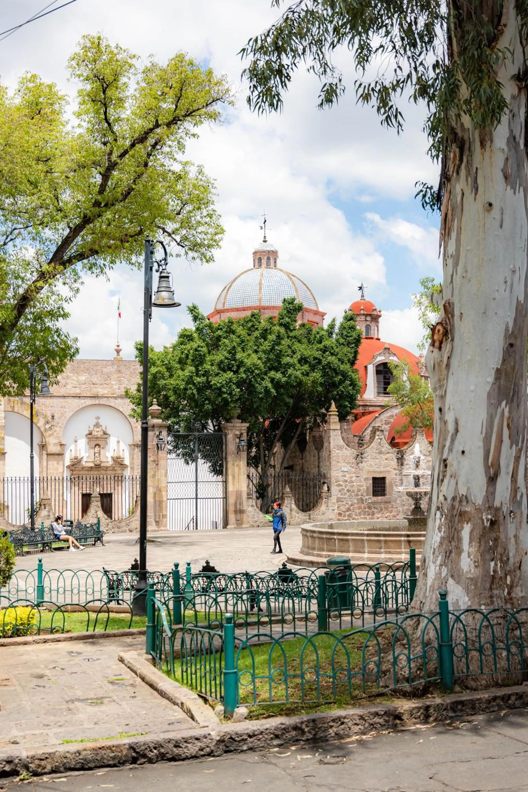 Landmark view in Hotel el Carmen, Morelia