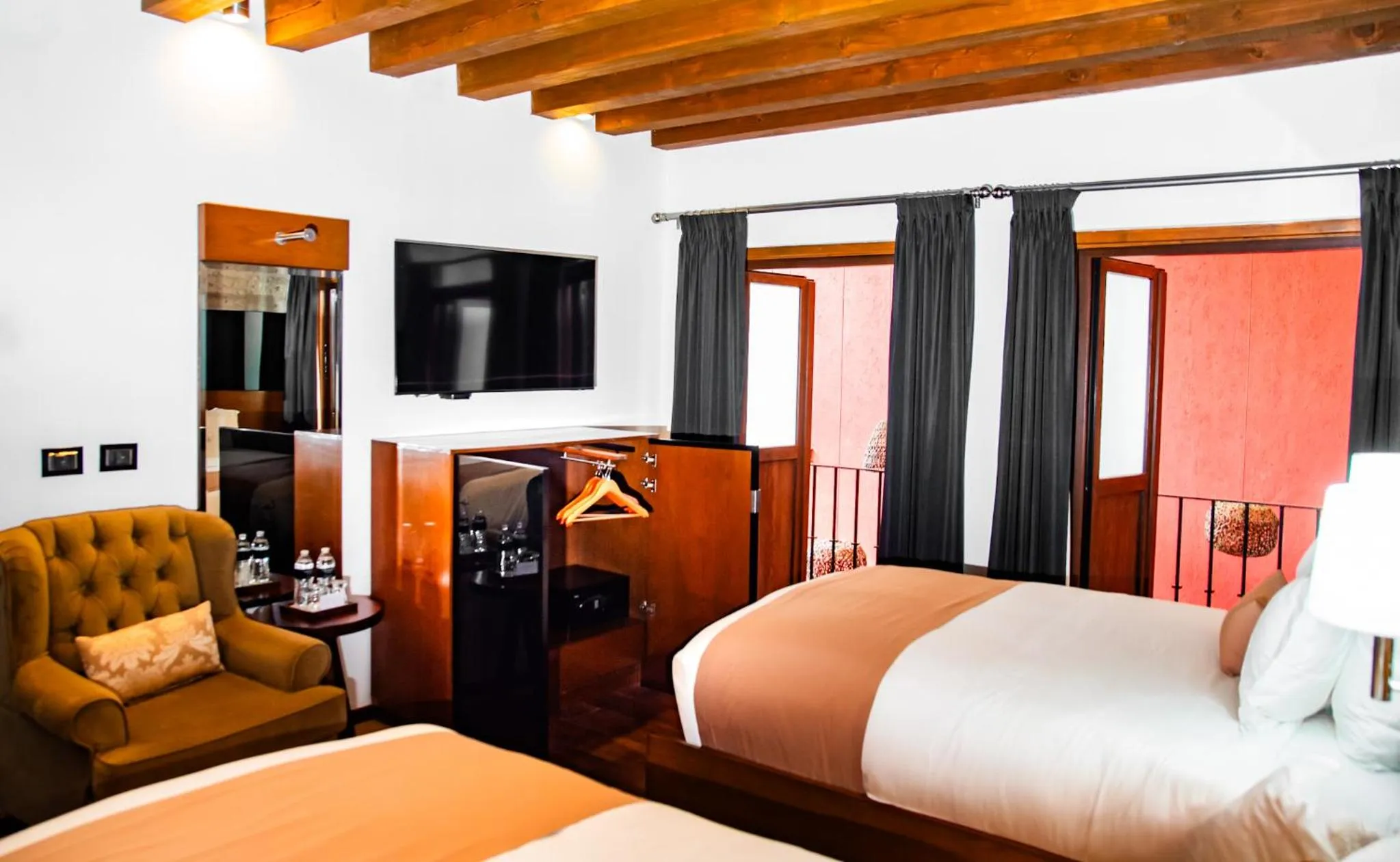 Bedroom, Bed in Hotel Boutique Casa Madero