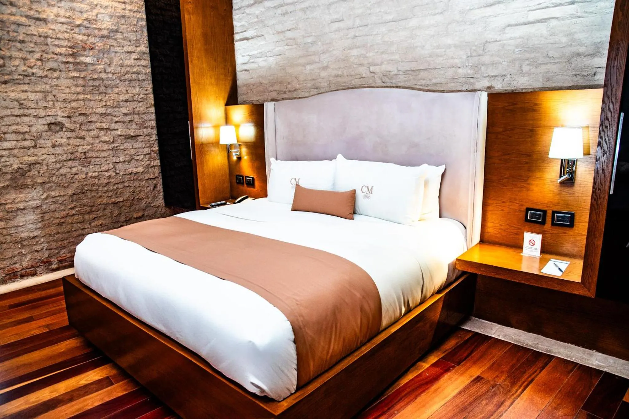 Bed in Hotel Boutique Casa Madero