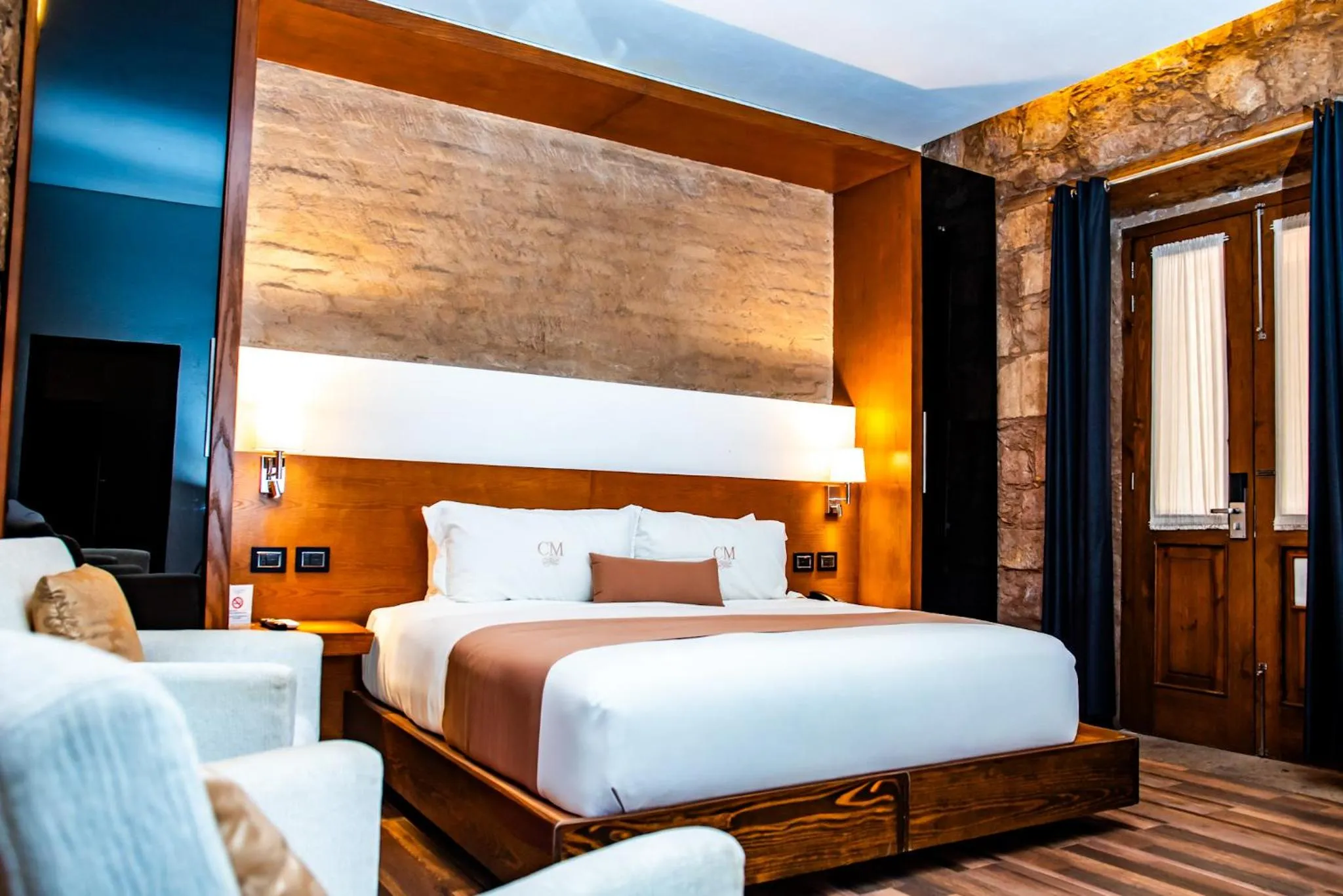 Bed in Hotel Boutique Casa Madero