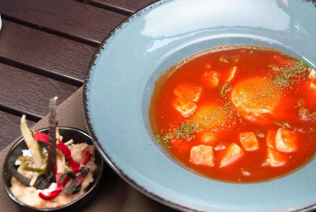 Food in Hotel Boutique Casa Madero