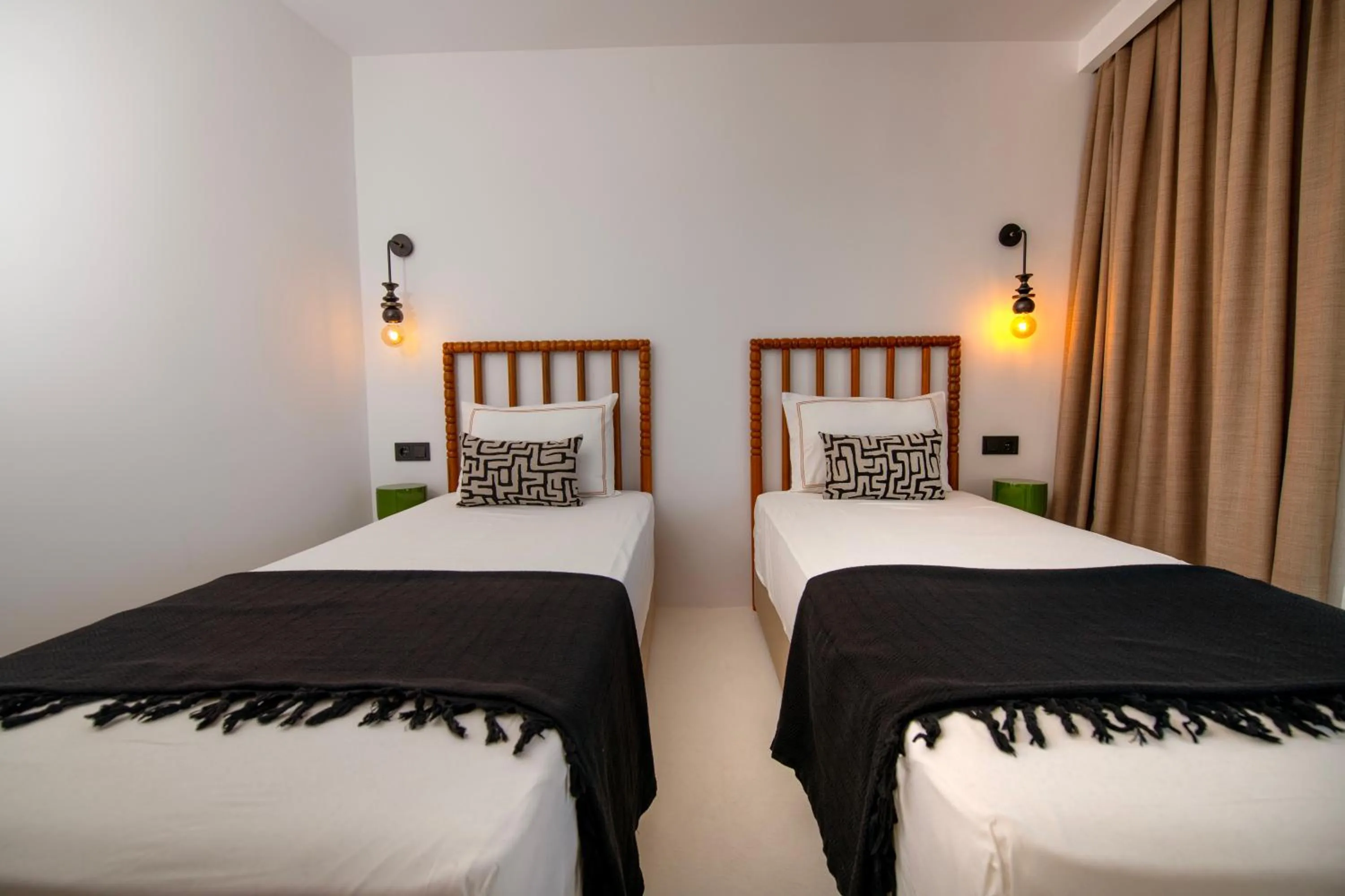 Bed in Hotel Begonvil