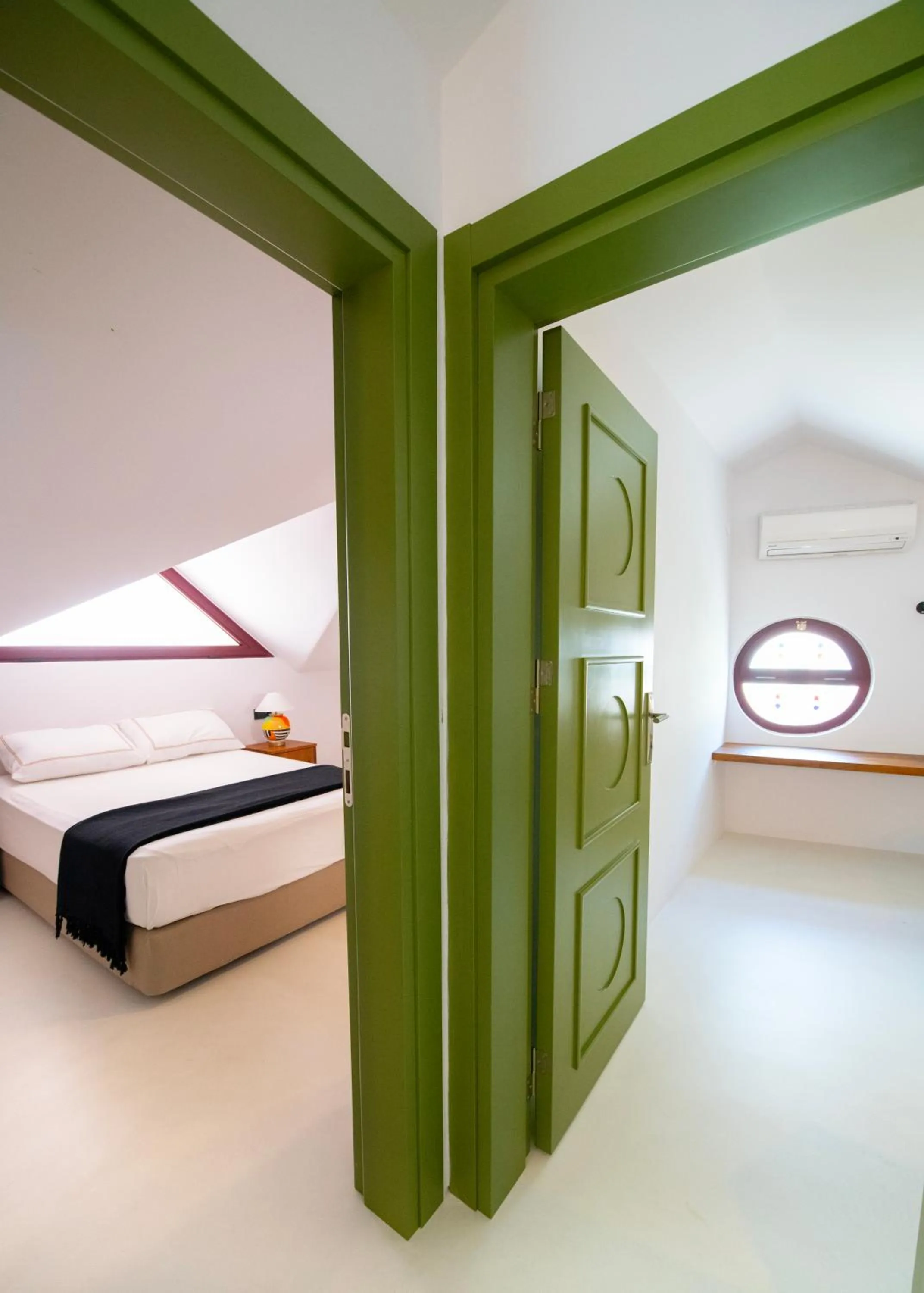 Bed in Hotel Begonvil