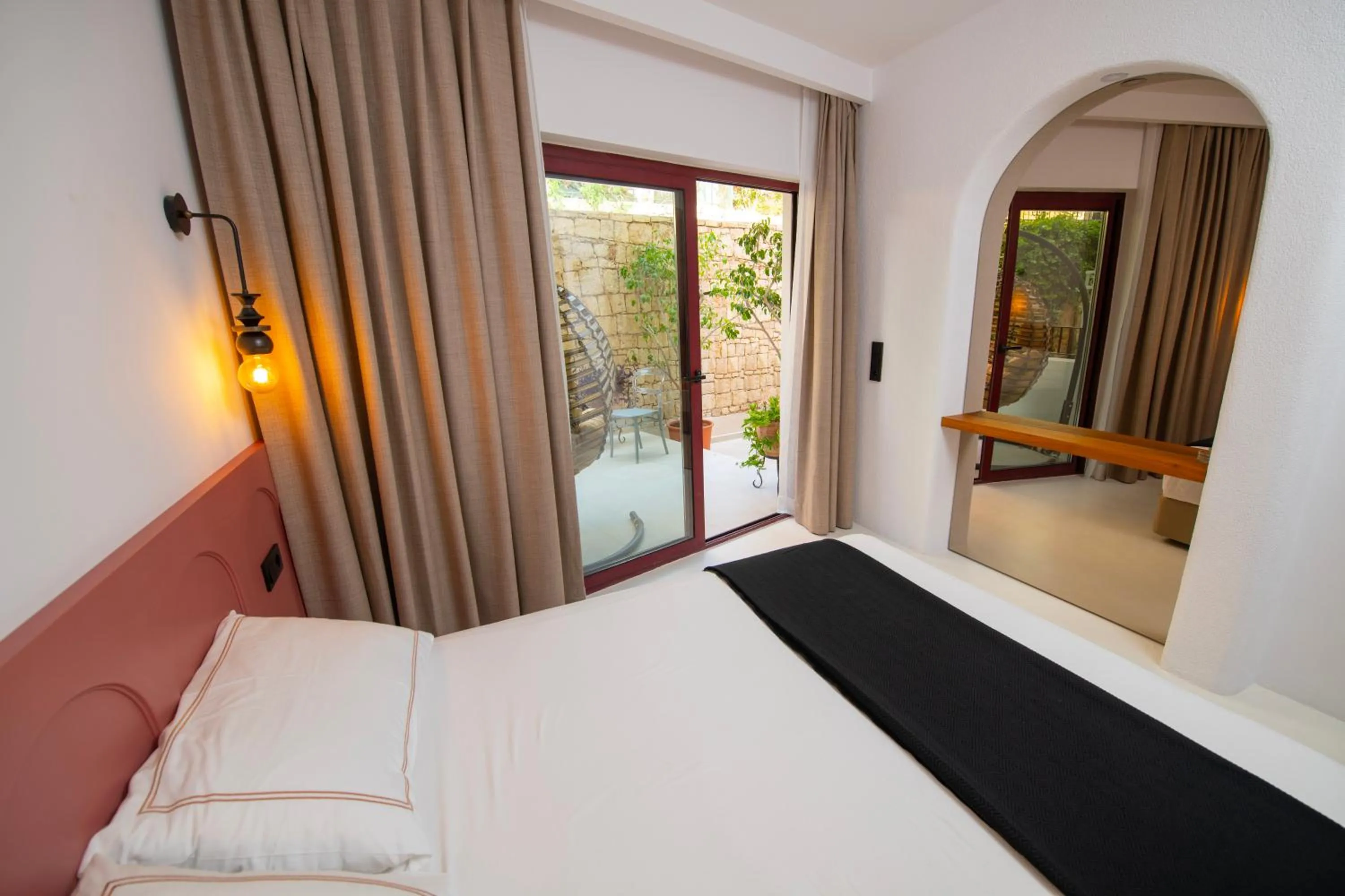 Bed in Hotel Begonvil