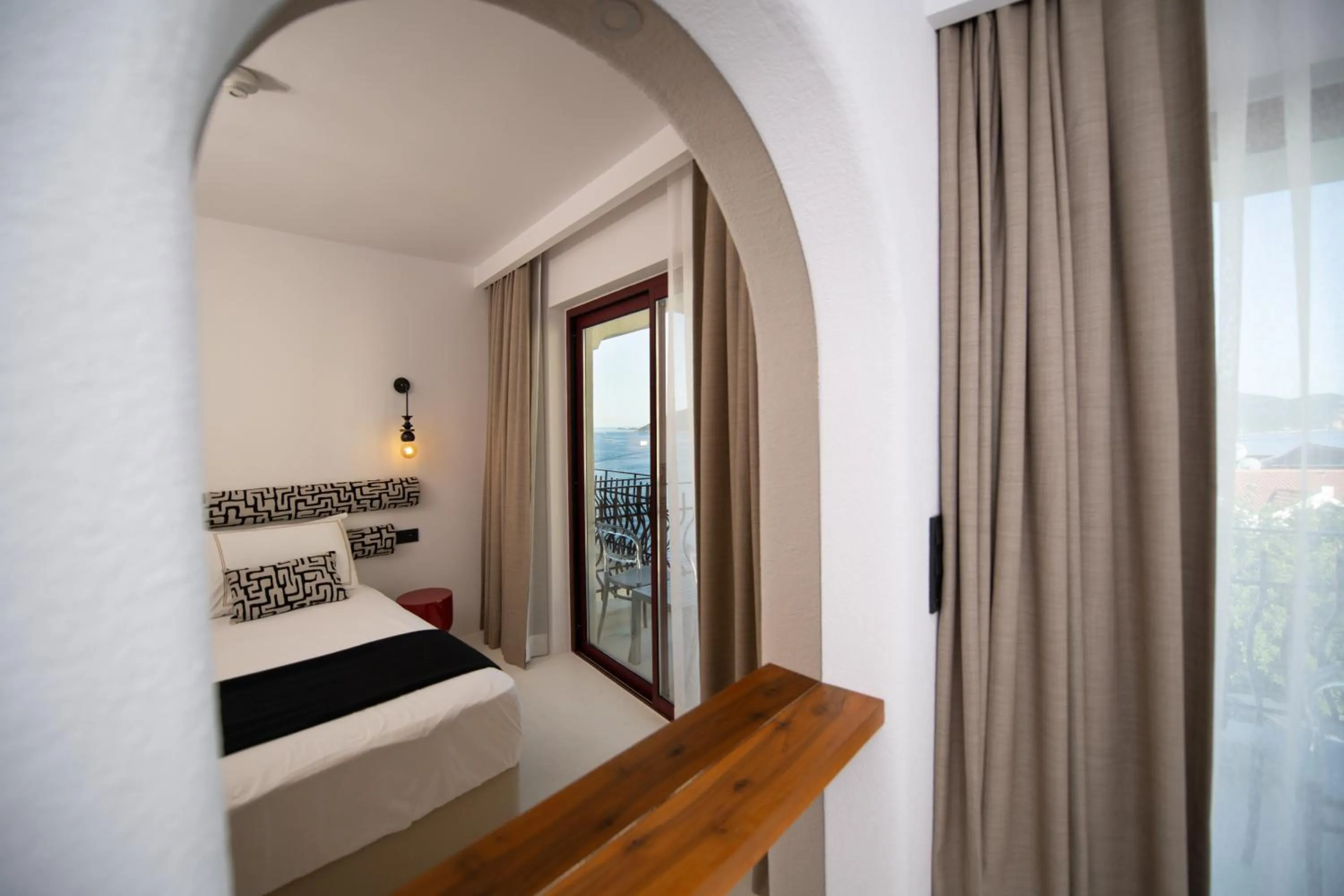 Bed in Hotel Begonvil