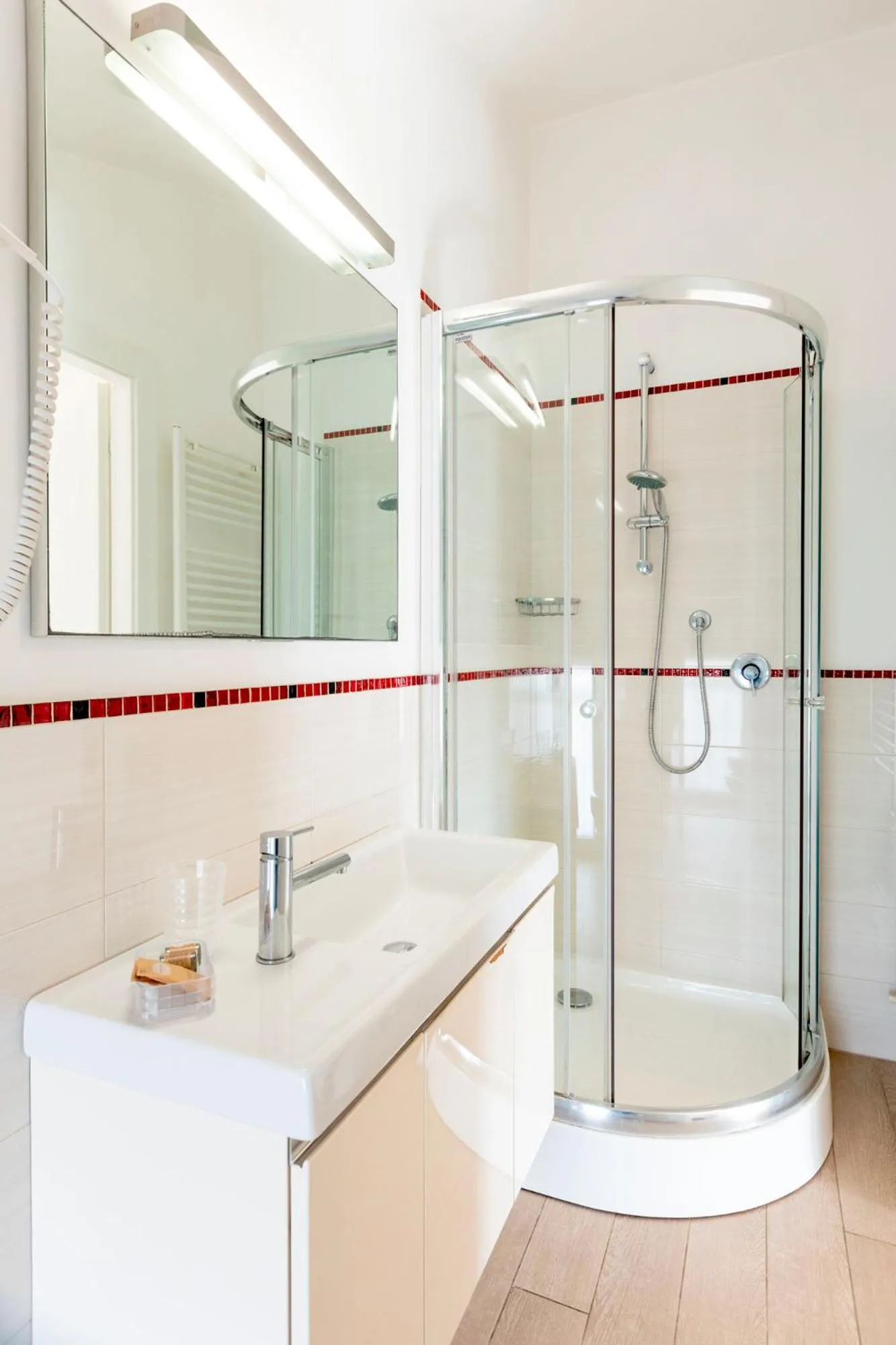 Shower in Residence Hotel Le Stelle