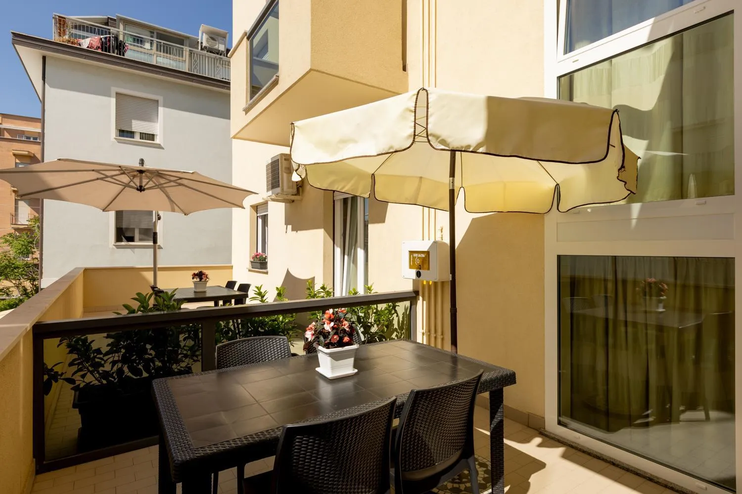 Balcony/Terrace in Residence Hotel Le Stelle