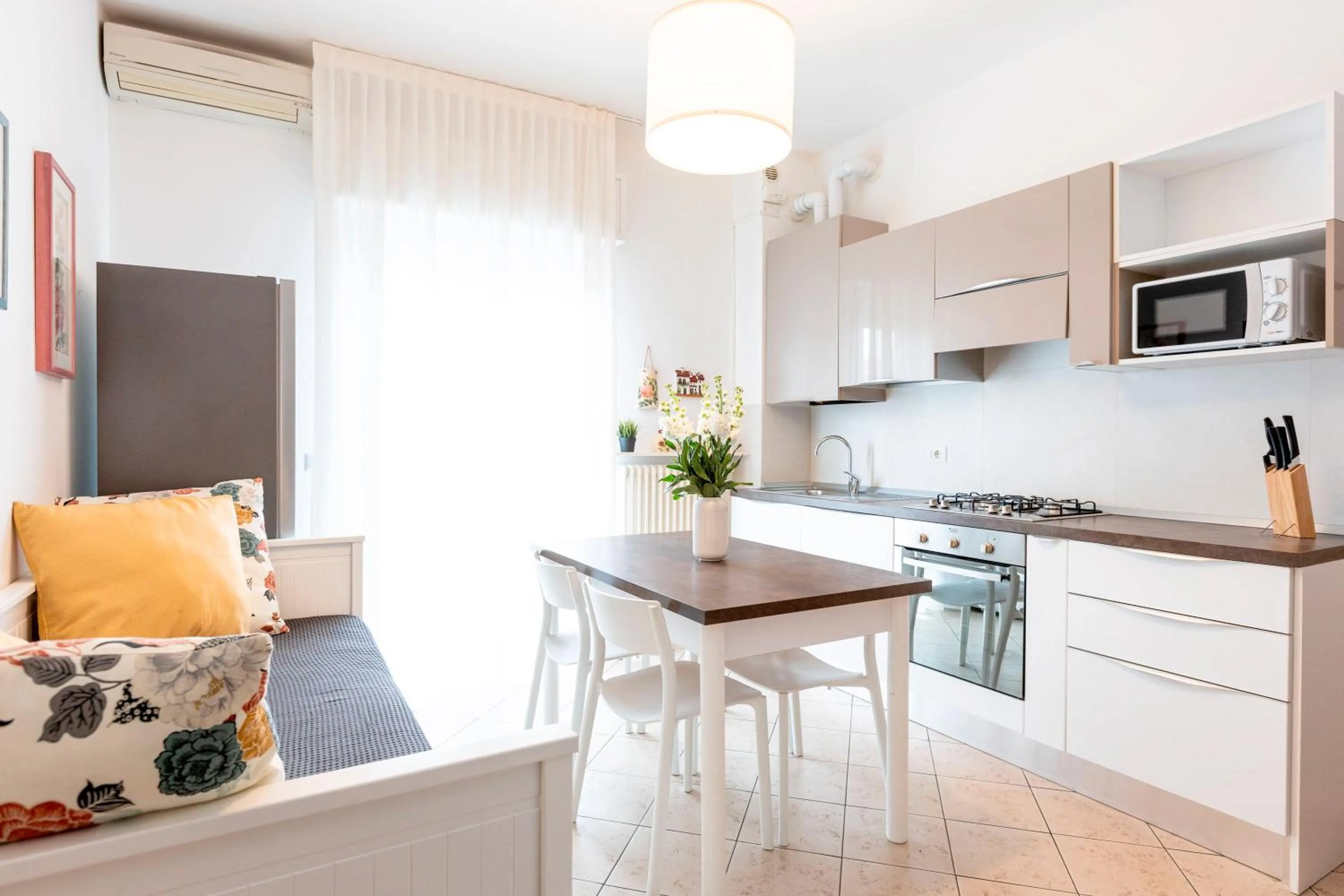 Kitchen or kitchenette in Residence Hotel Le Stelle