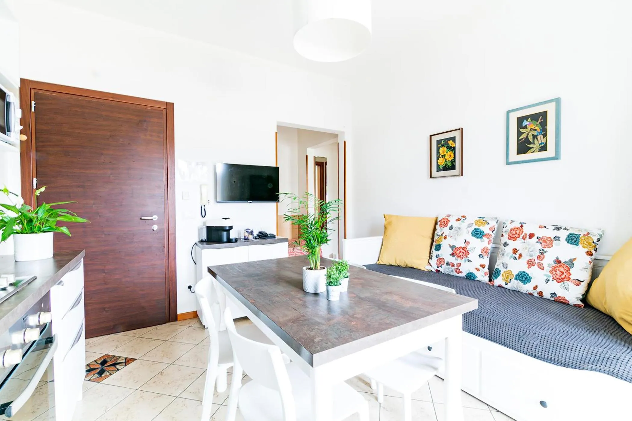 Kitchen or kitchenette in Residence Hotel Le Stelle