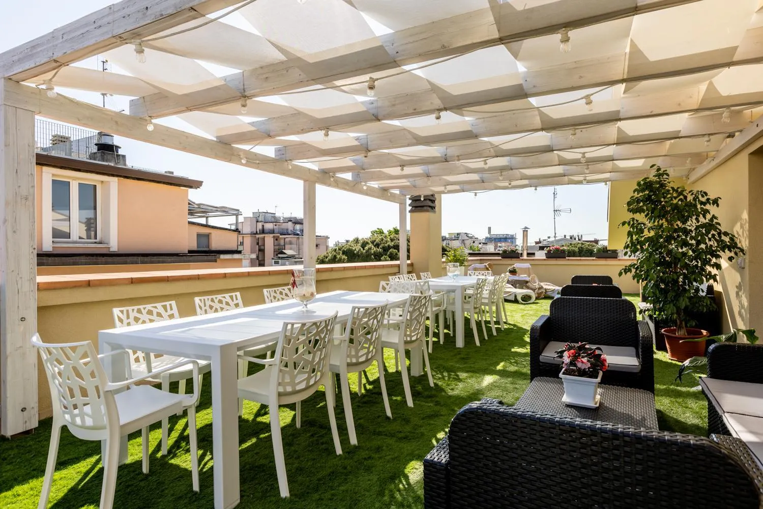 Solarium in Residence Hotel Le Stelle