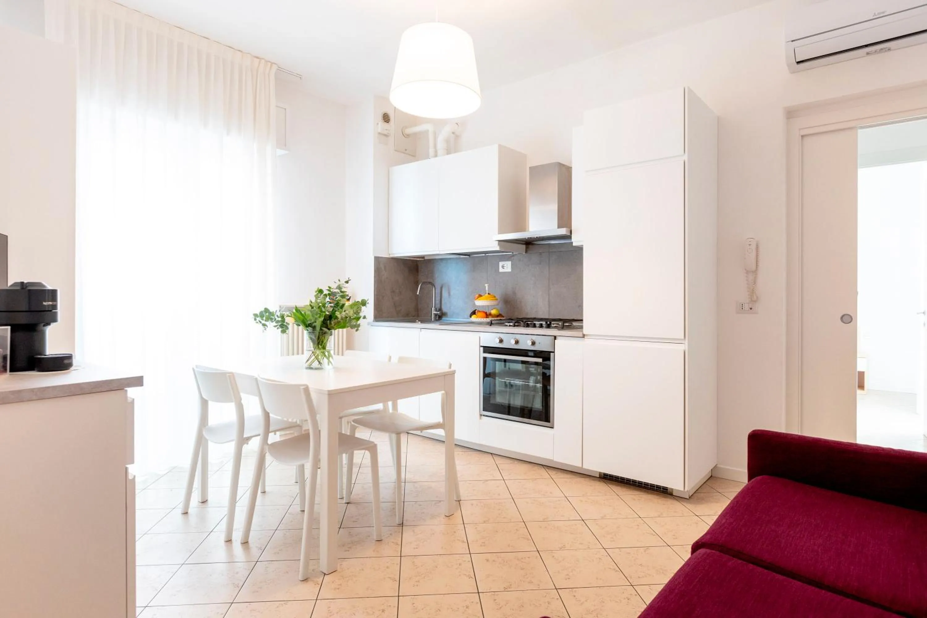 Kitchen or kitchenette in Residence Hotel Le Stelle