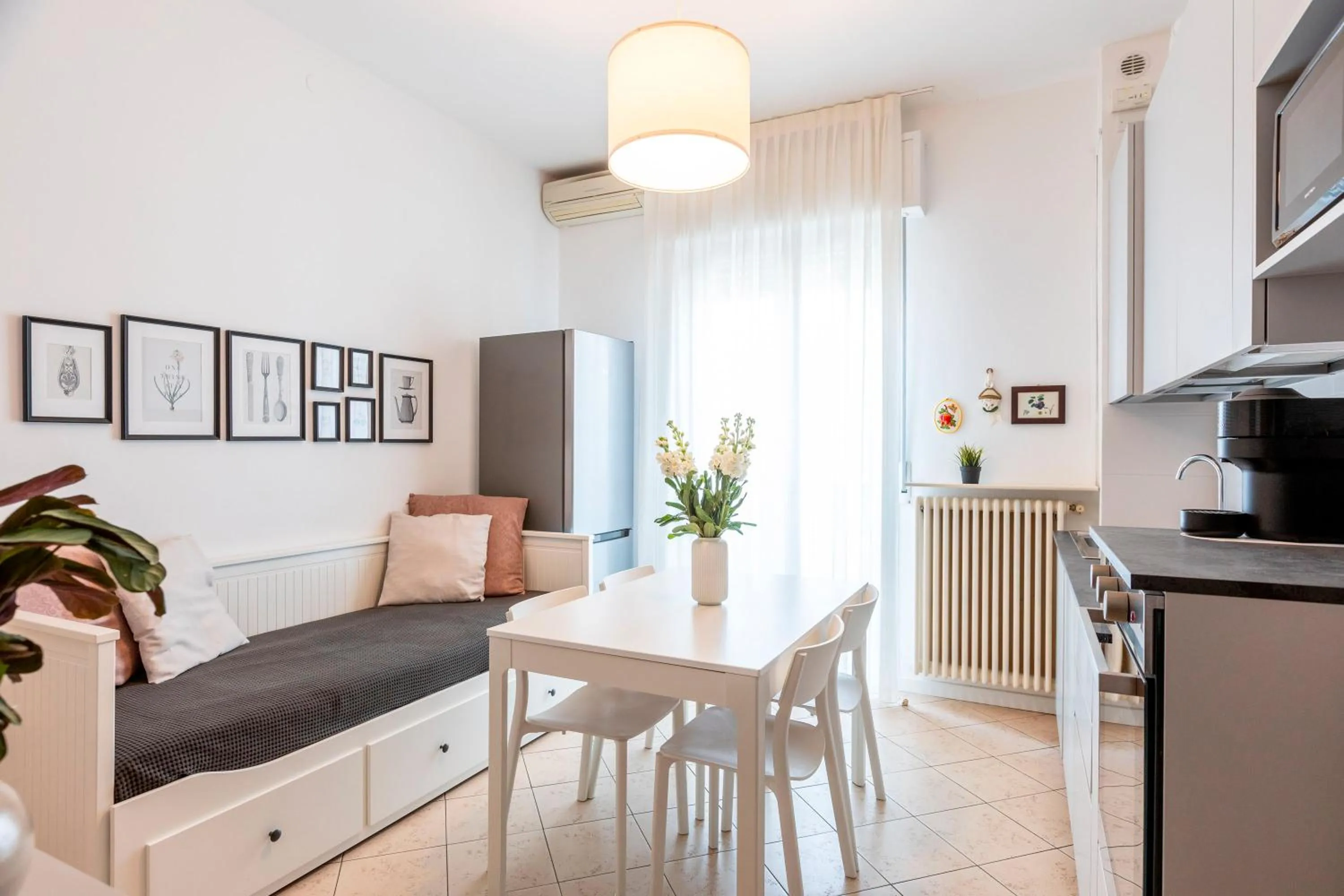 Kitchen or kitchenette in Residence Hotel Le Stelle