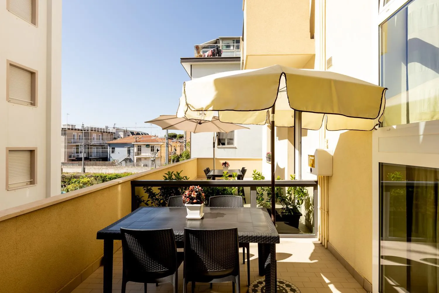 Balcony/Terrace in Residence Hotel Le Stelle