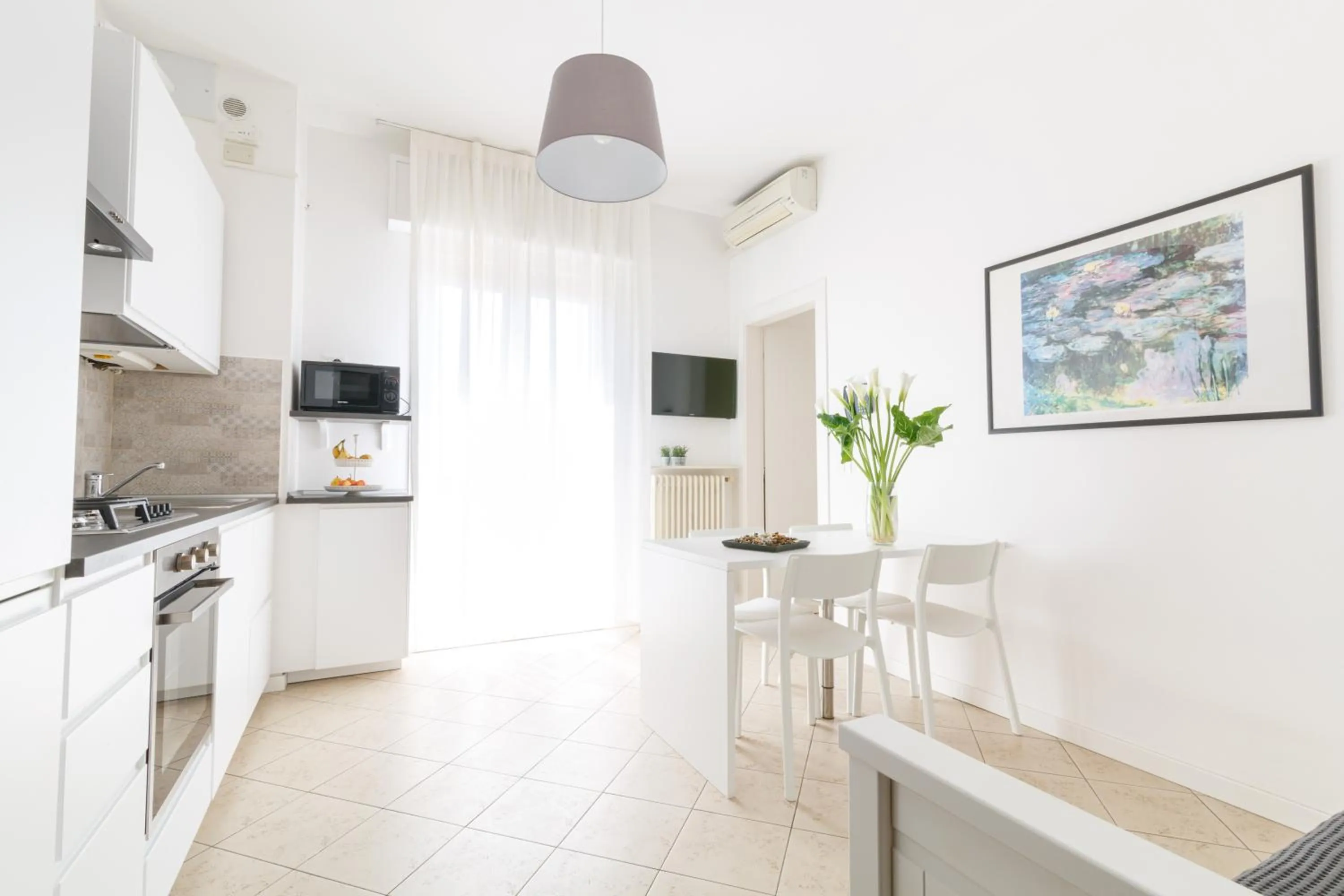 Kitchen or kitchenette in Residence Hotel Le Stelle