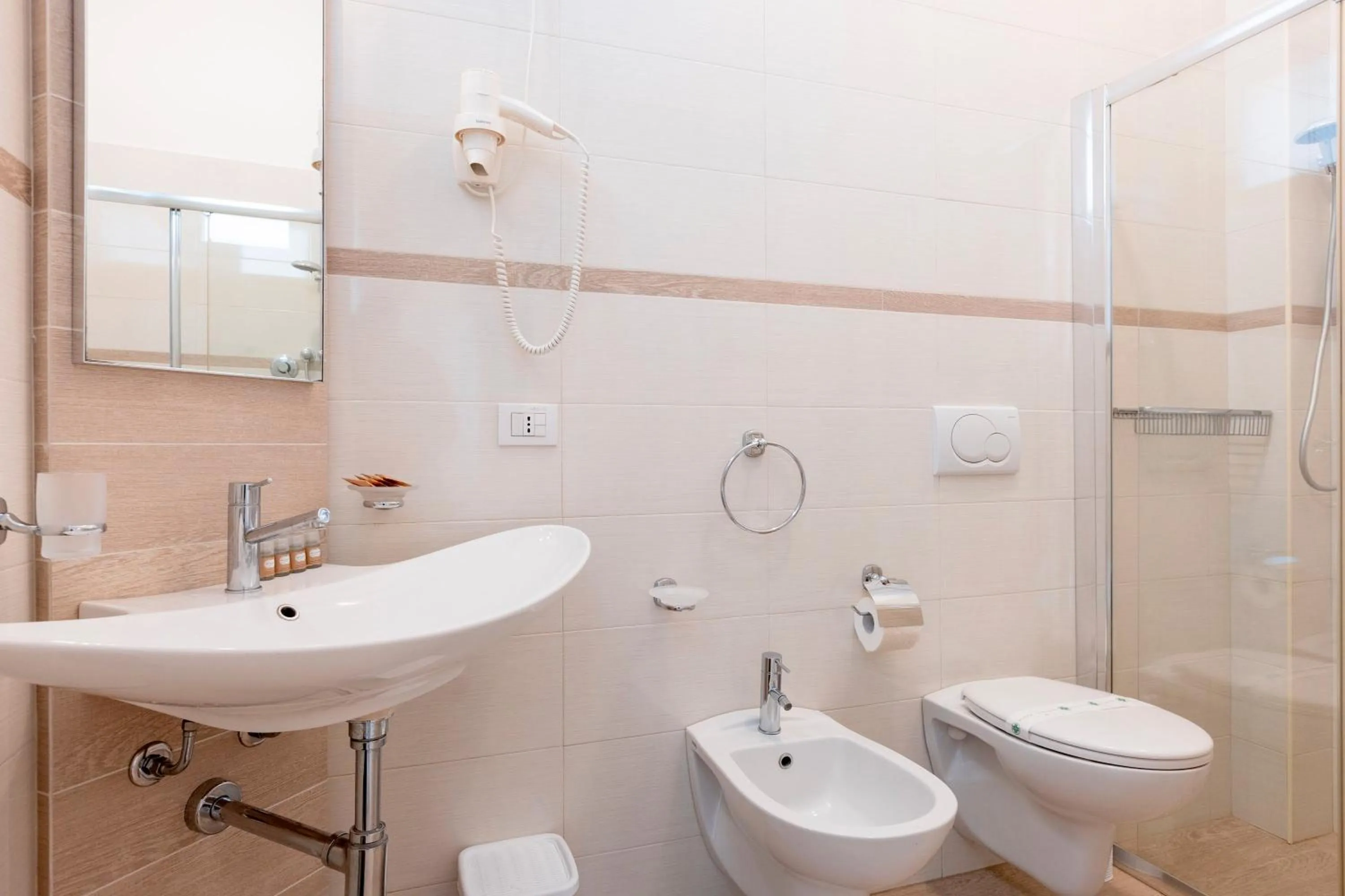 Shower in Residence Hotel Le Stelle