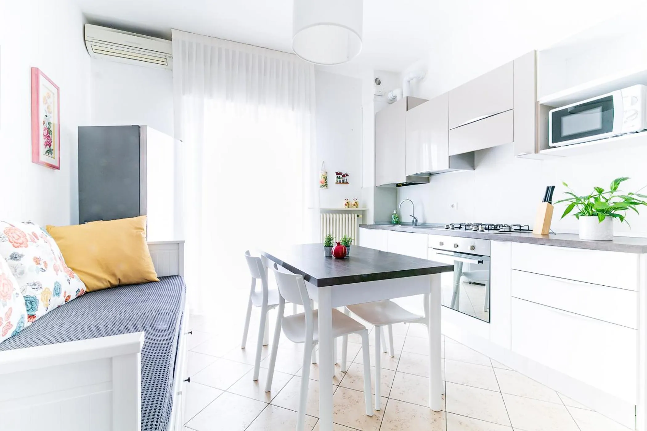 Kitchen or kitchenette in Residence Hotel Le Stelle