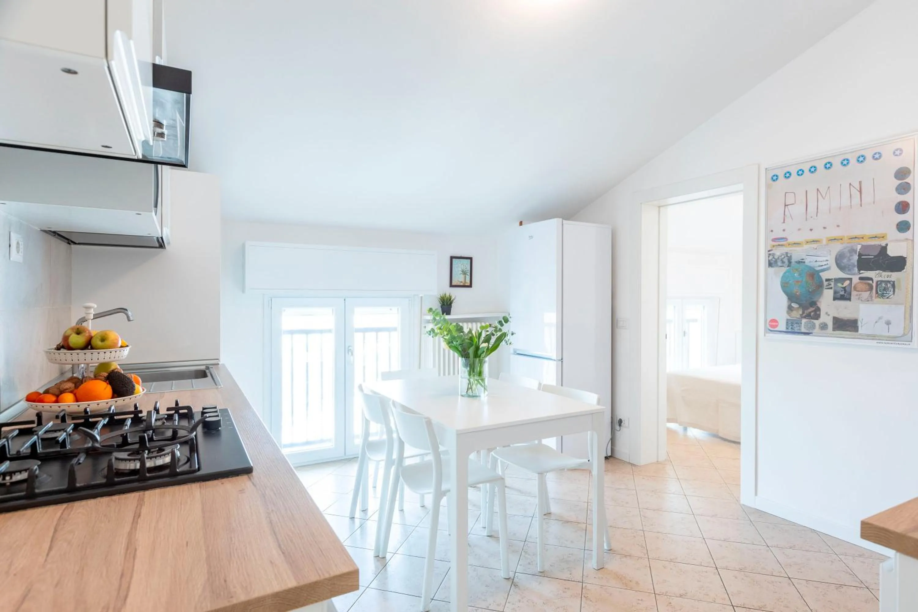 Kitchen or kitchenette in Residence Hotel Le Stelle