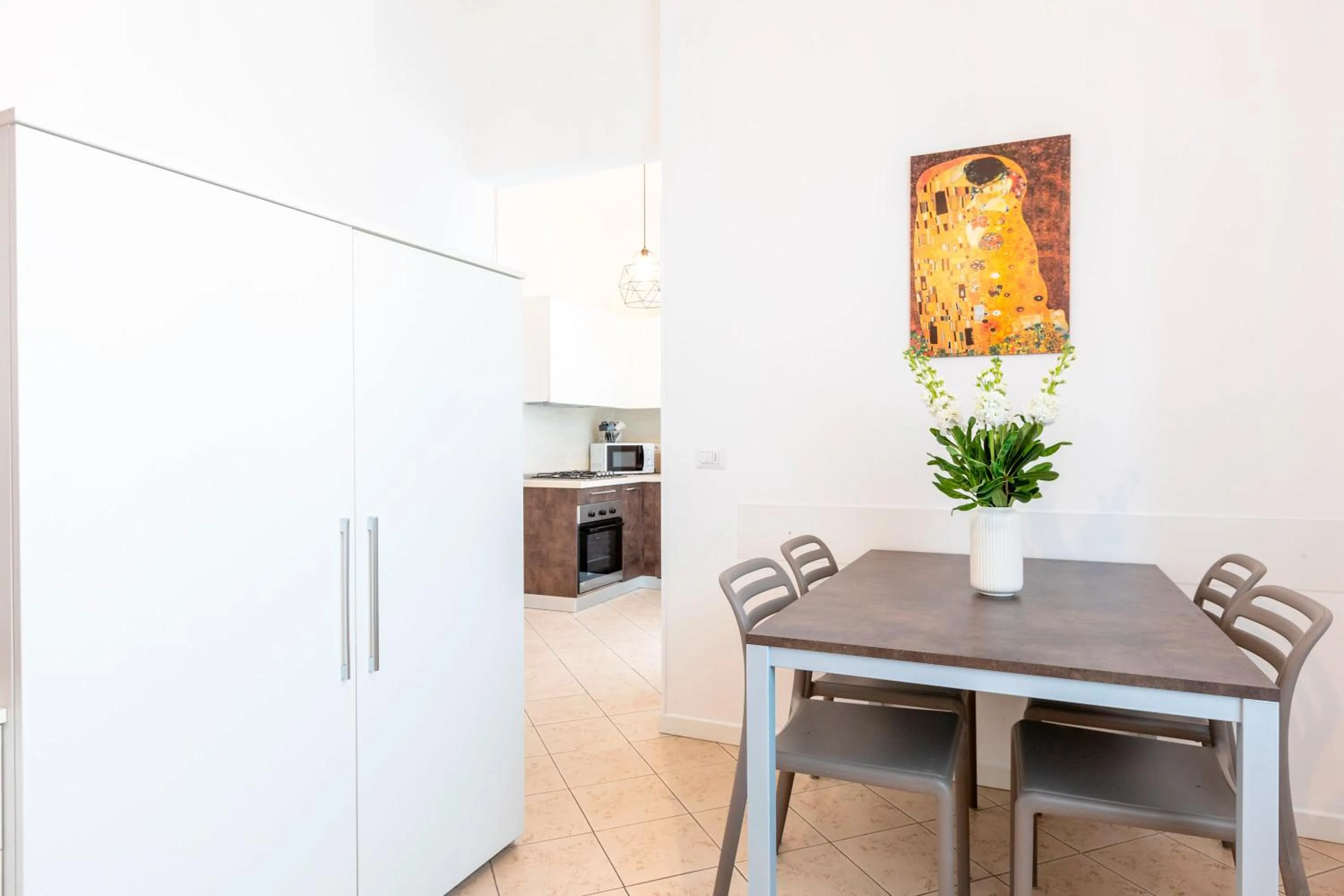 Kitchen or kitchenette in Residence Hotel Le Stelle