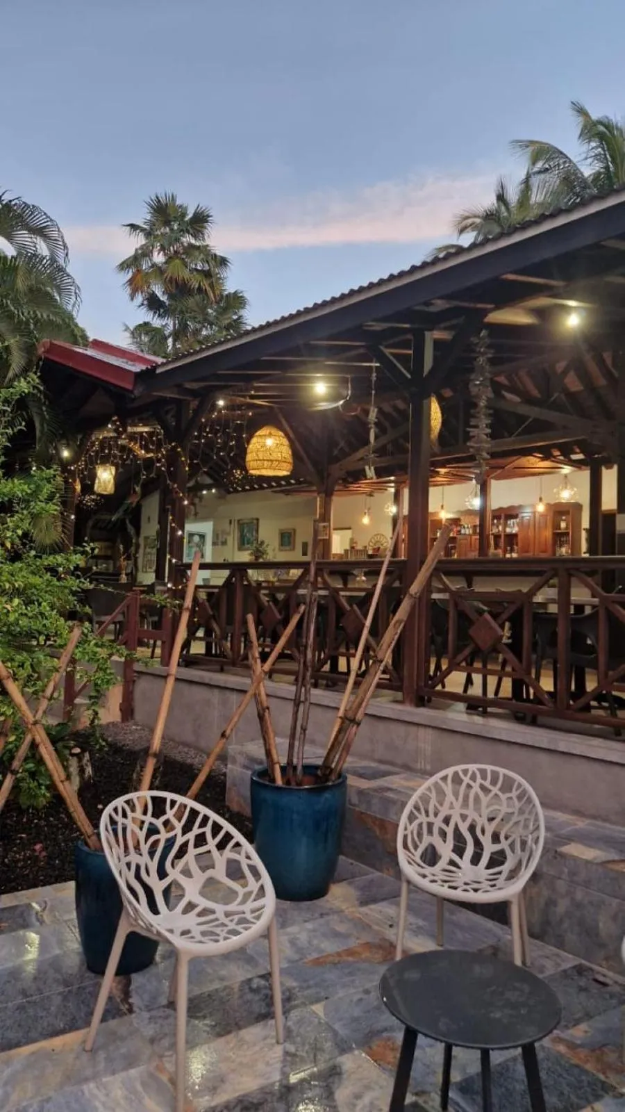 Patio in Caraib'Bay Hotel