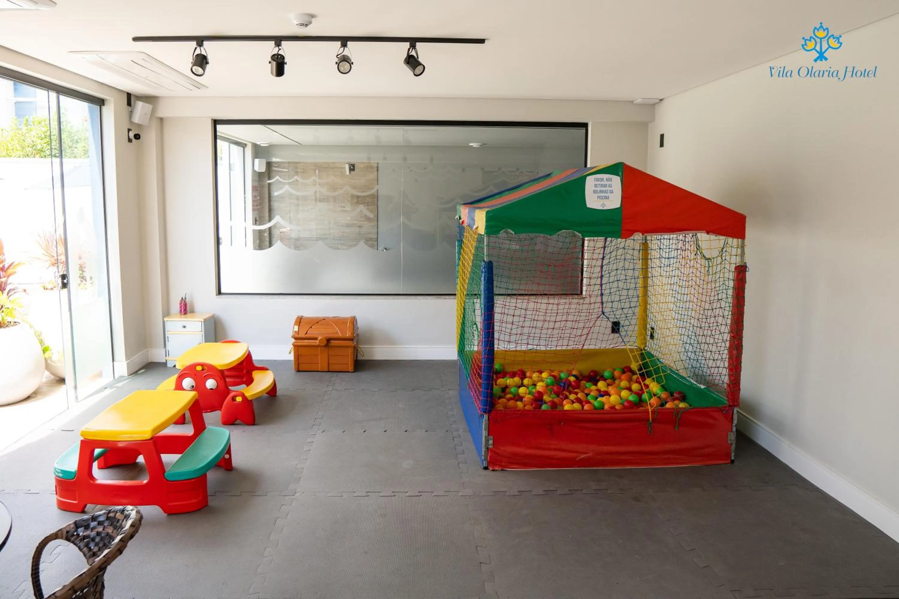 Children play ground in Vila Olaria Hotel