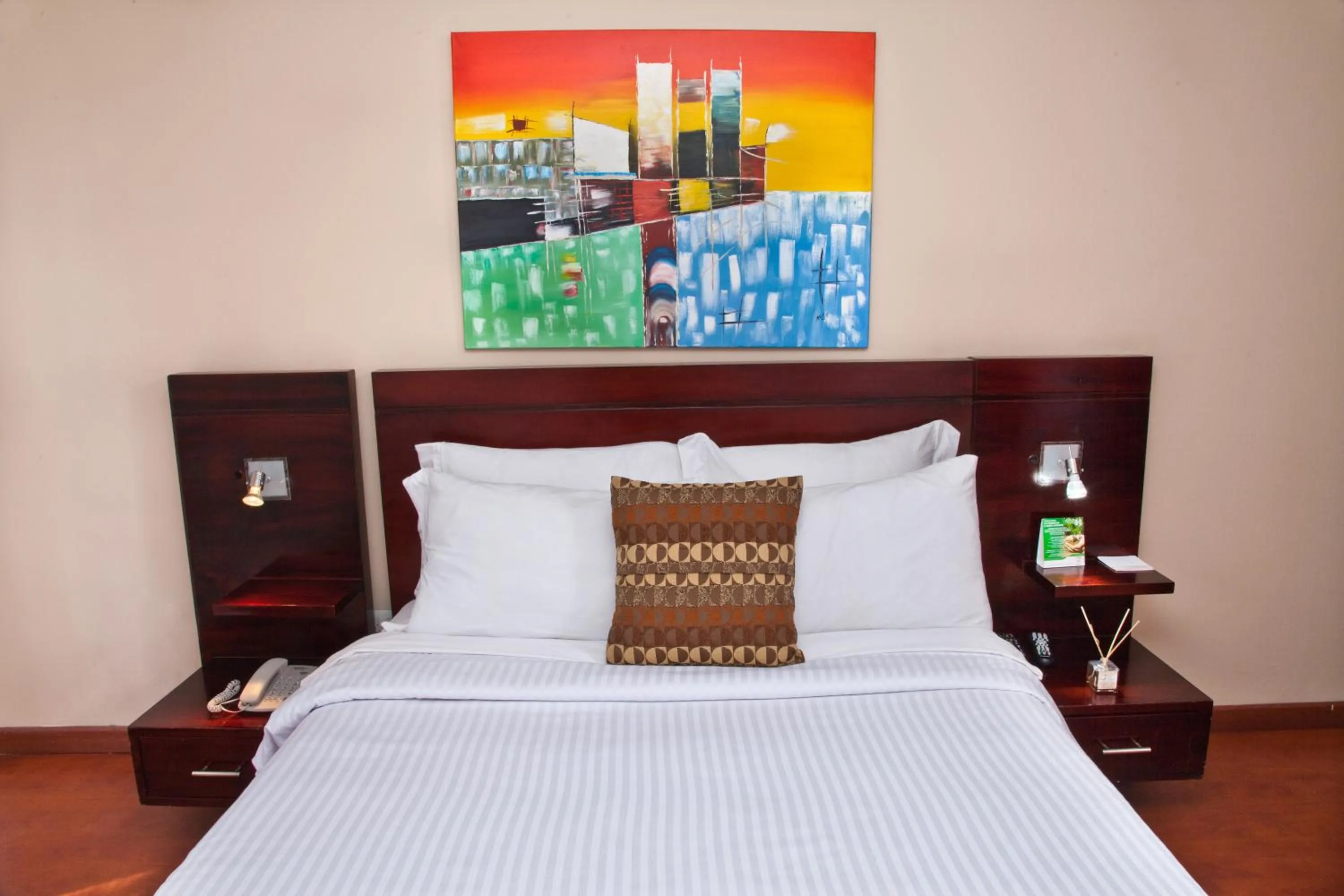 Bed in Aparta-Suites Mirador del Recuerdo