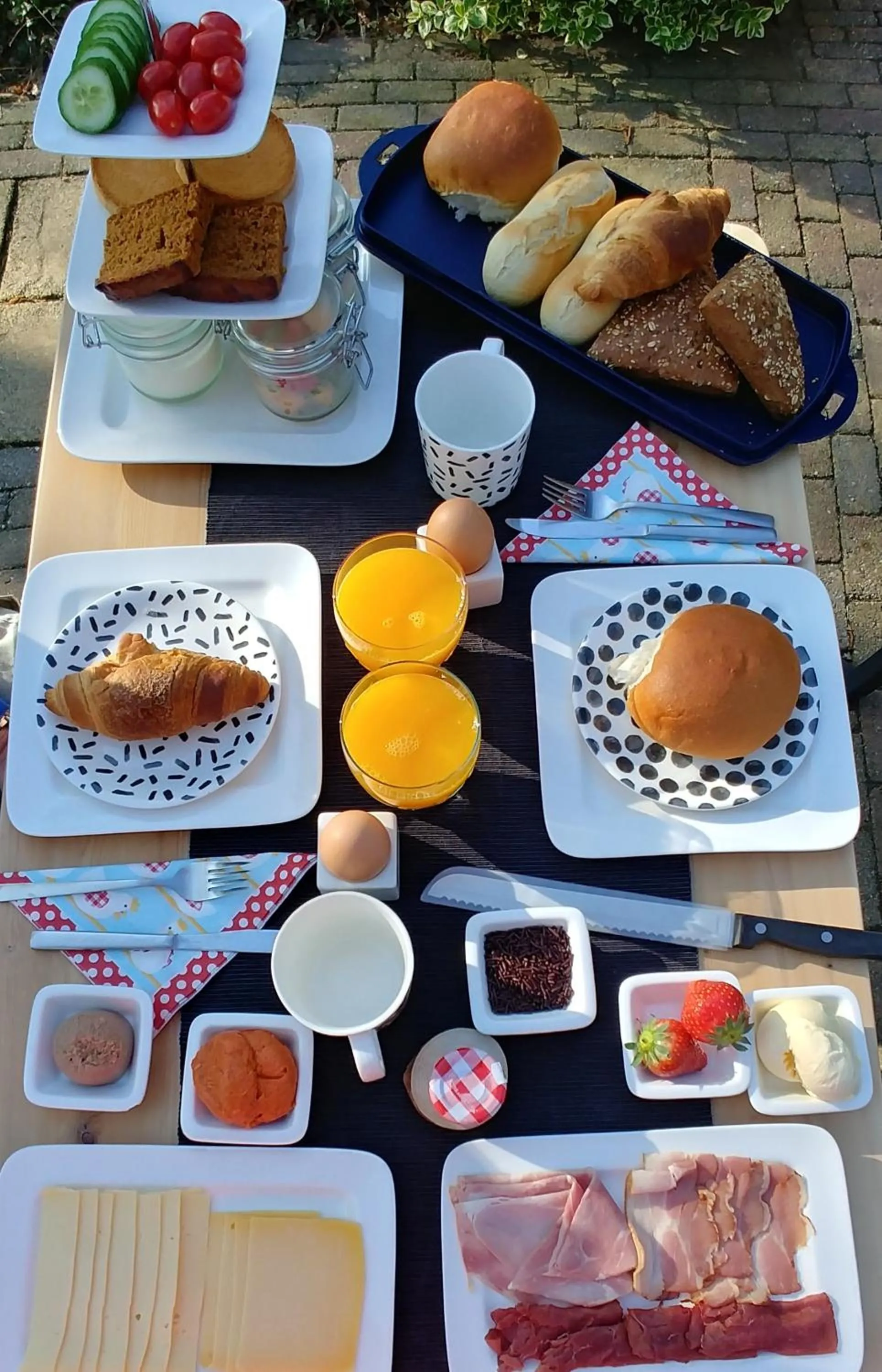 Breakfast in 't Rheebokje