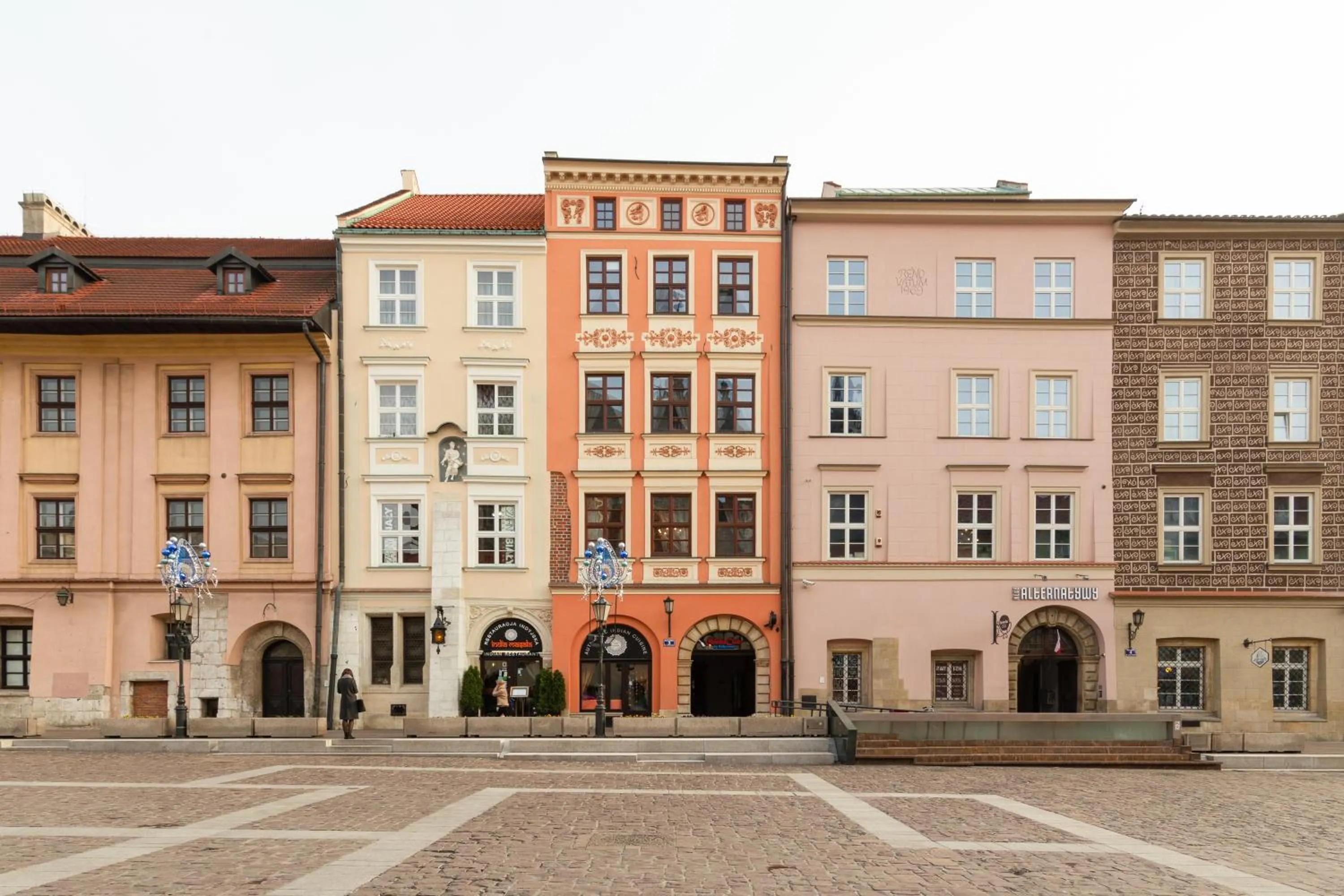 Facade/entrance in MR 3 Apartments