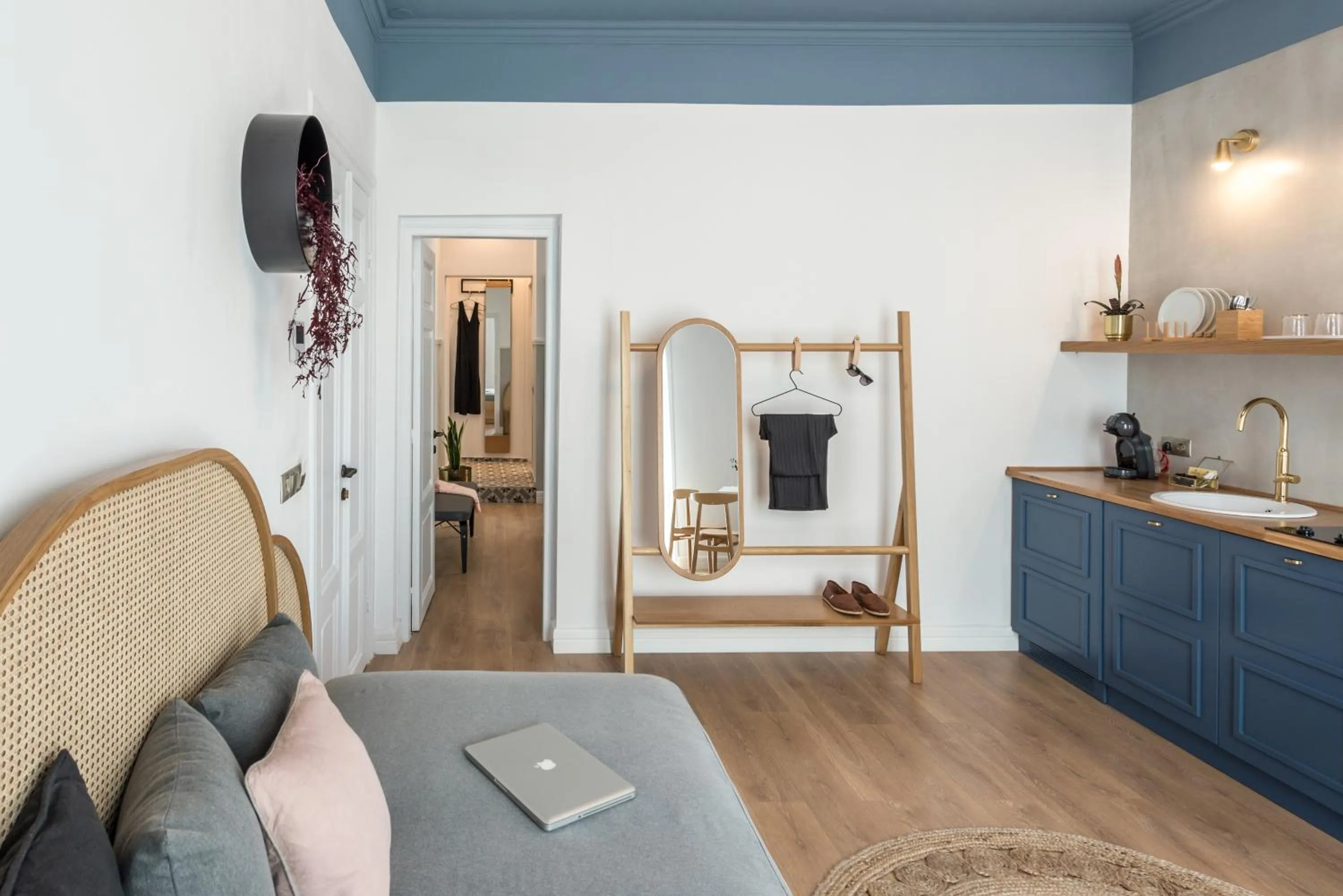 Living room in The Anthemion House