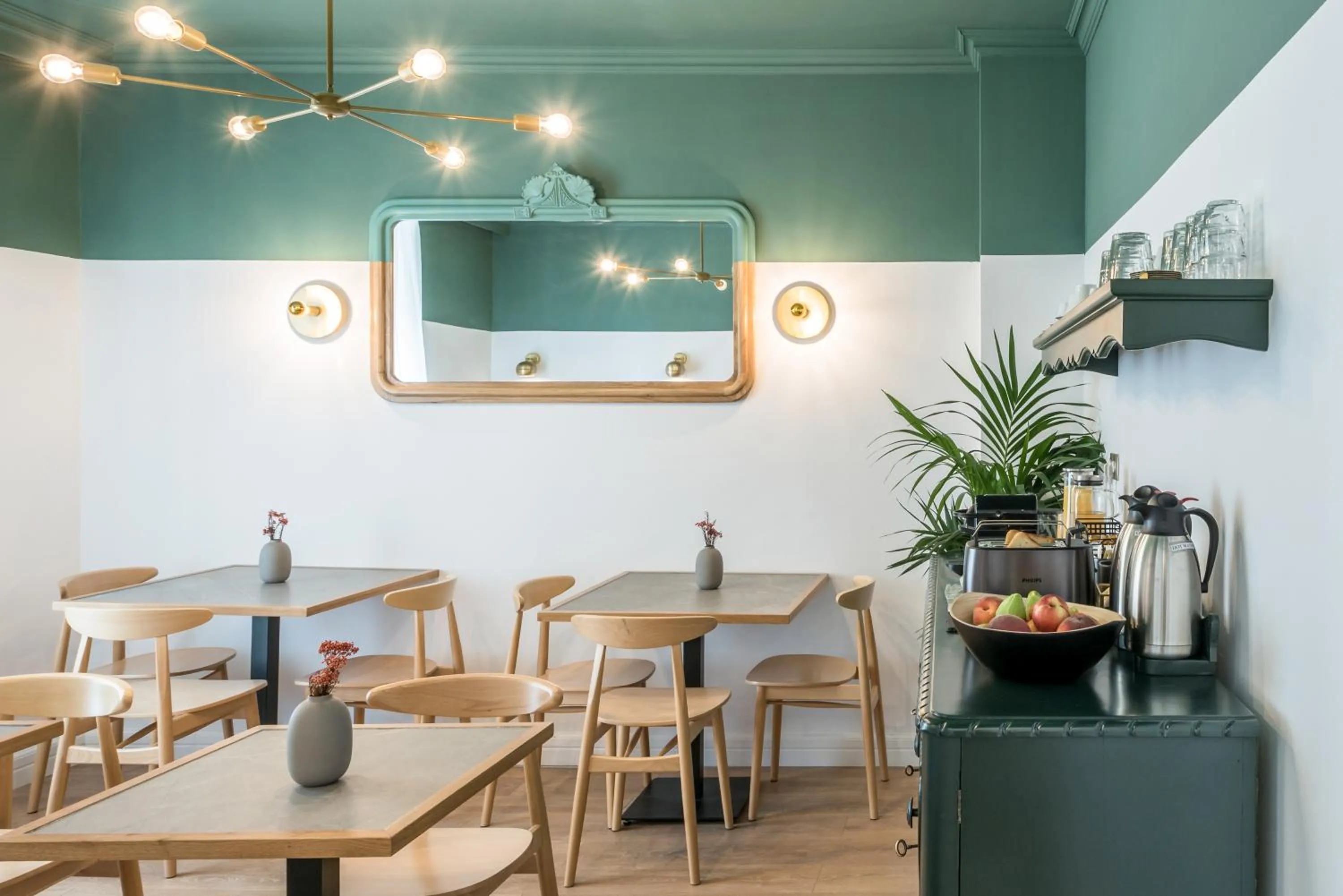 Dining area in The Anthemion House