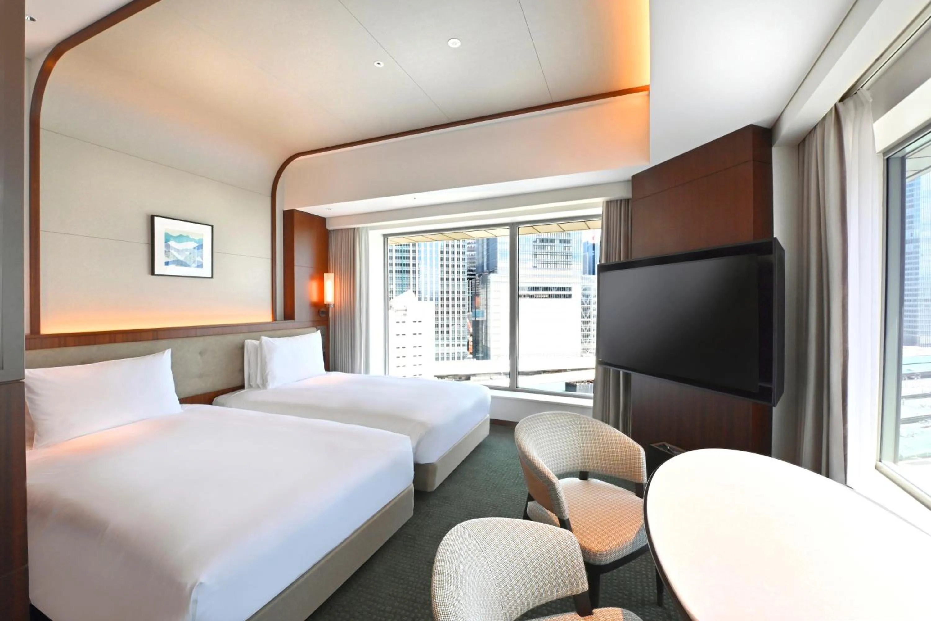 Photo of the whole room, Bed in Marunouchi Hotel