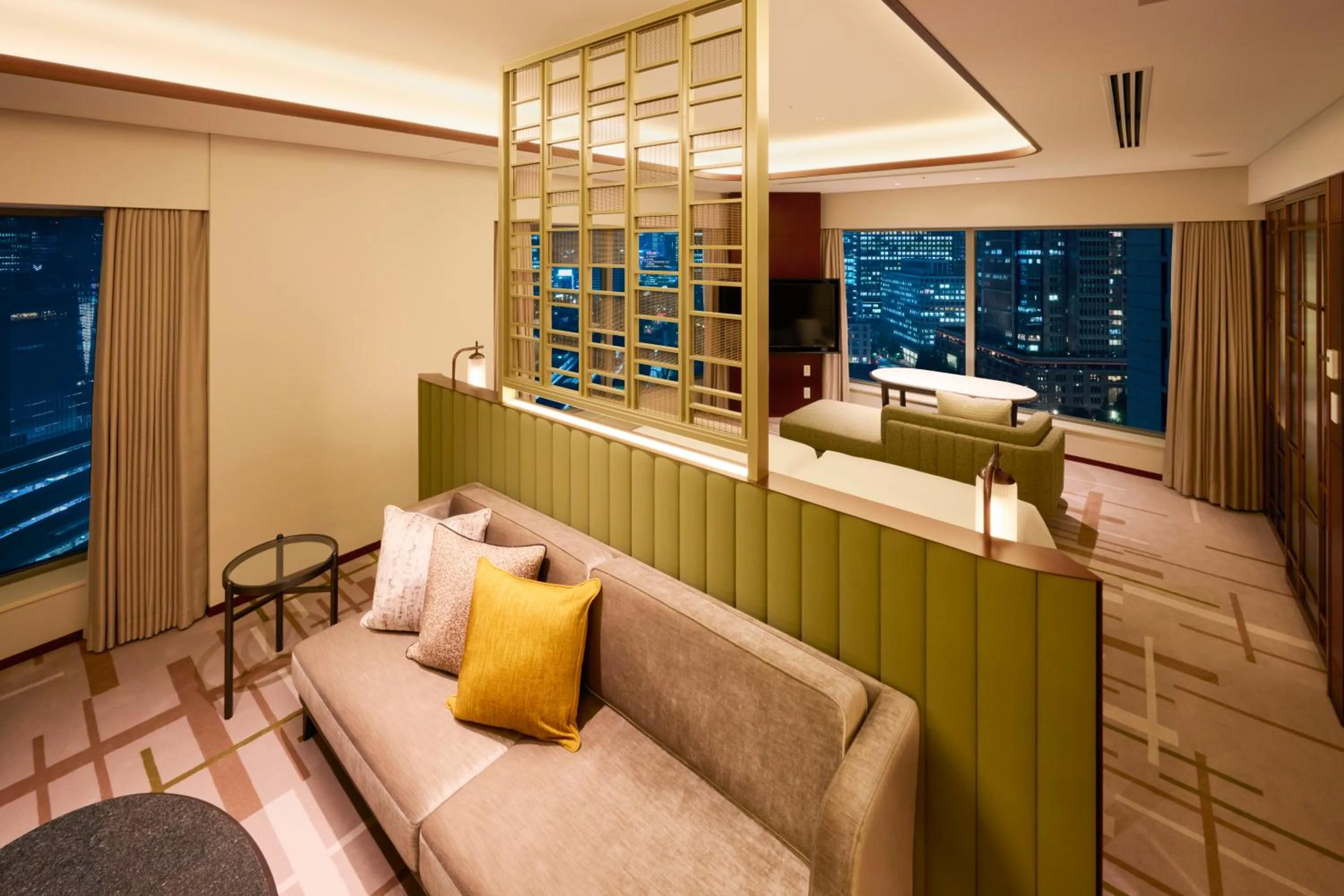 Living room in Marunouchi Hotel