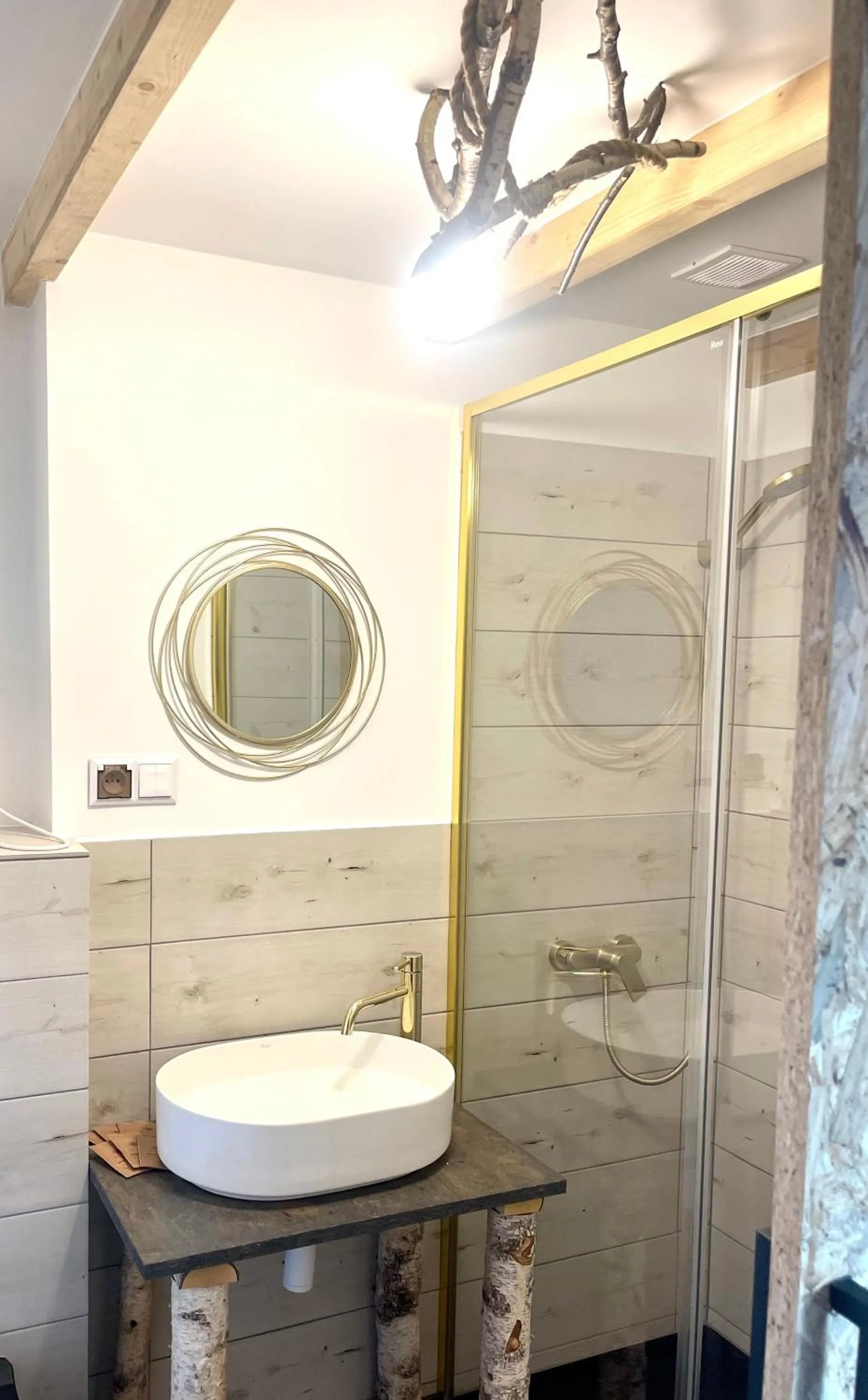 Shower in Hostel PrzyMorze