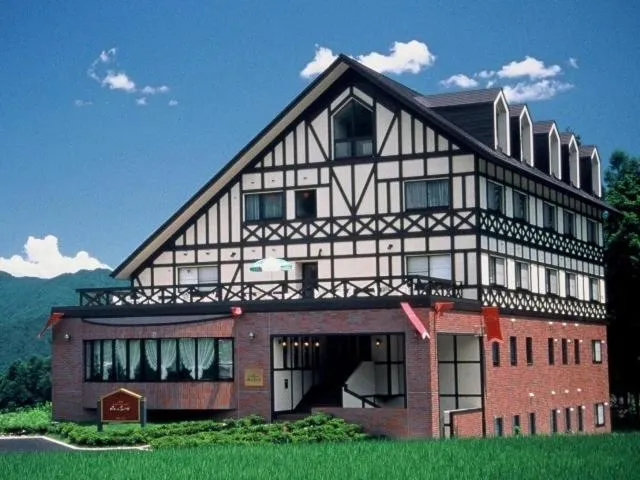 Facade/entrance in Hakuba Yamano Hotel