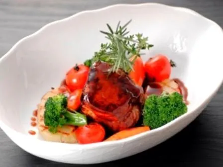 Food in Hakuba Yamano Hotel