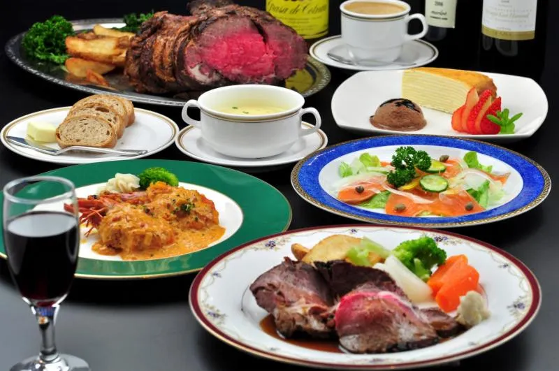 Food and drinks in Hakuba Yamano Hotel