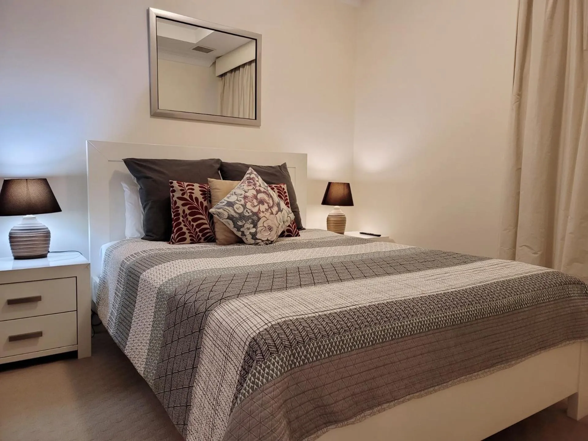 Bed in MacArthur Chambers