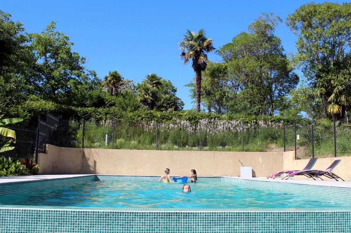 Pool view in Maison Poche