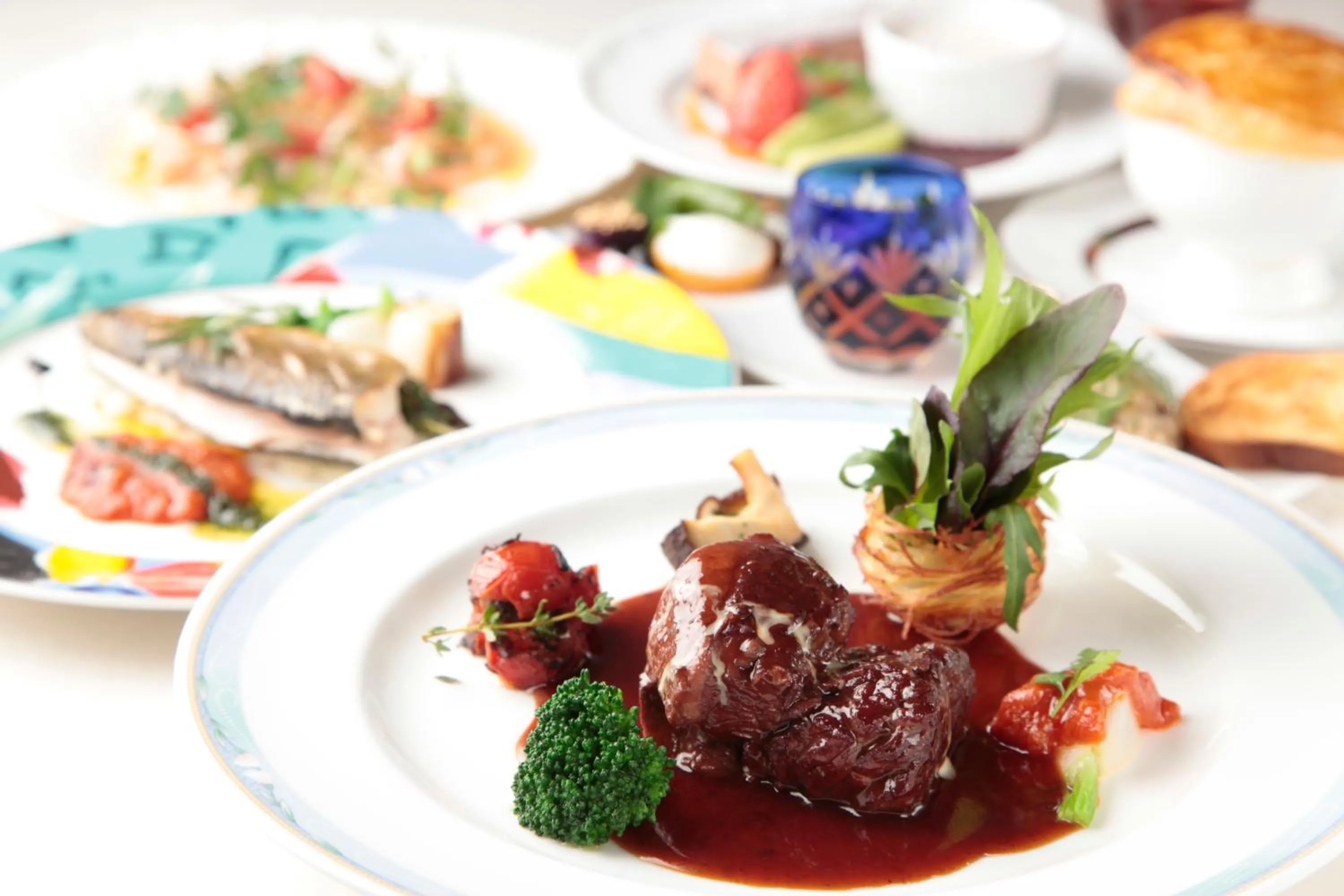 Food close-up in Hakuba Hotel Ougiya