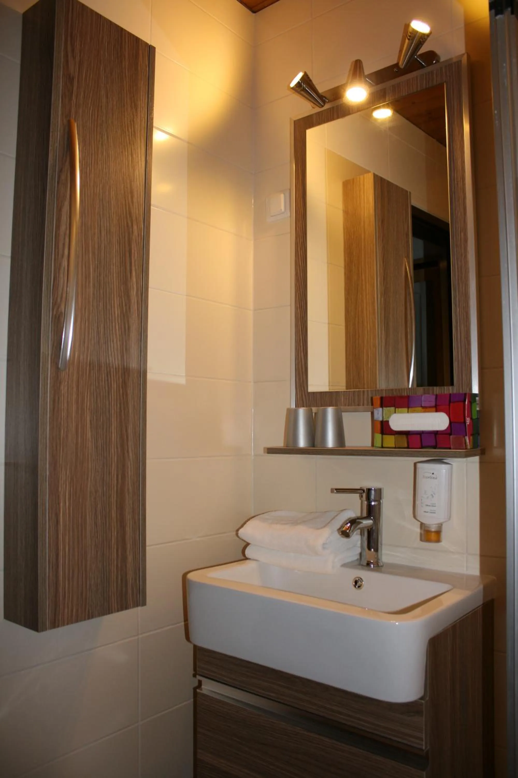 Bathroom in Hotel Lindwurm