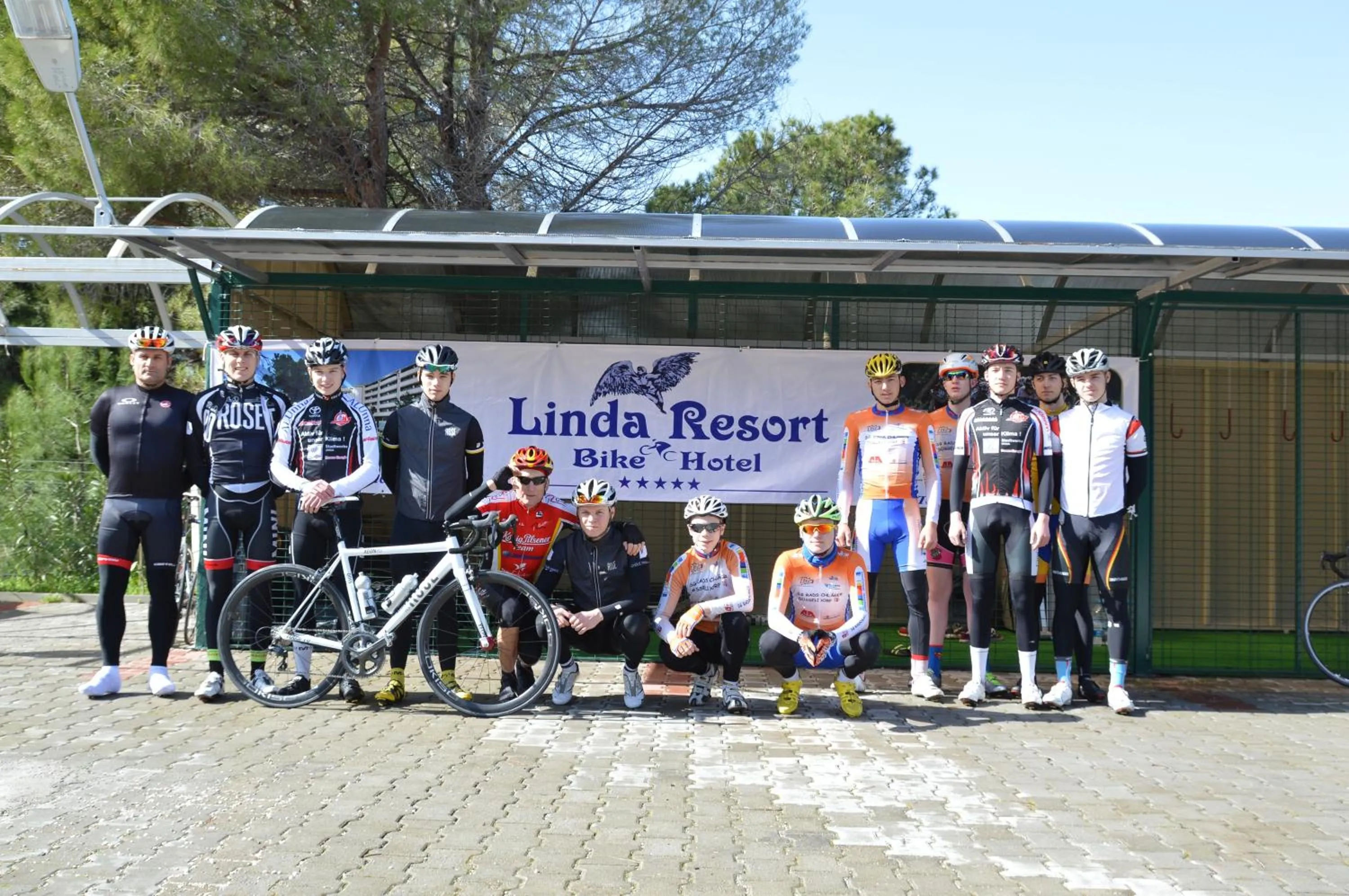 Cycling in Linda Resort Hotel