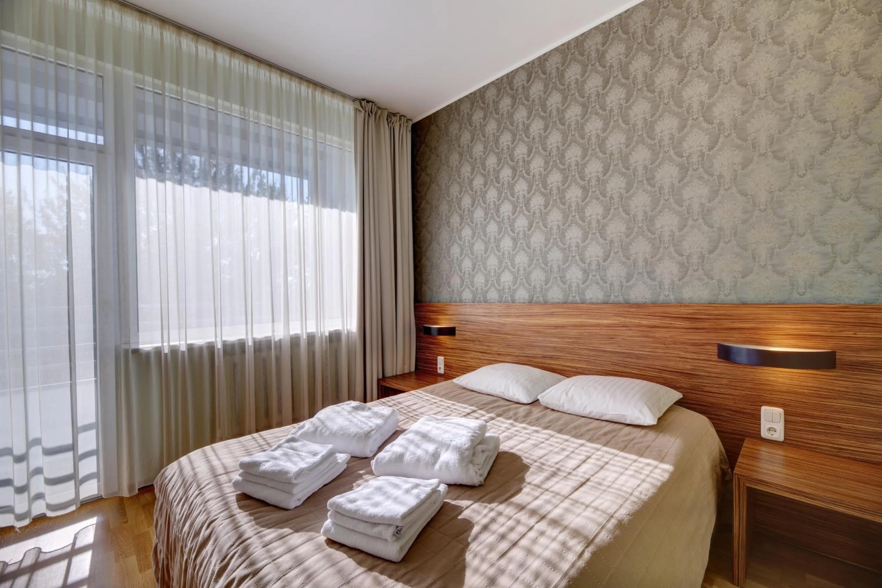 Bed in ESTONIA Medical Spa & Hotel