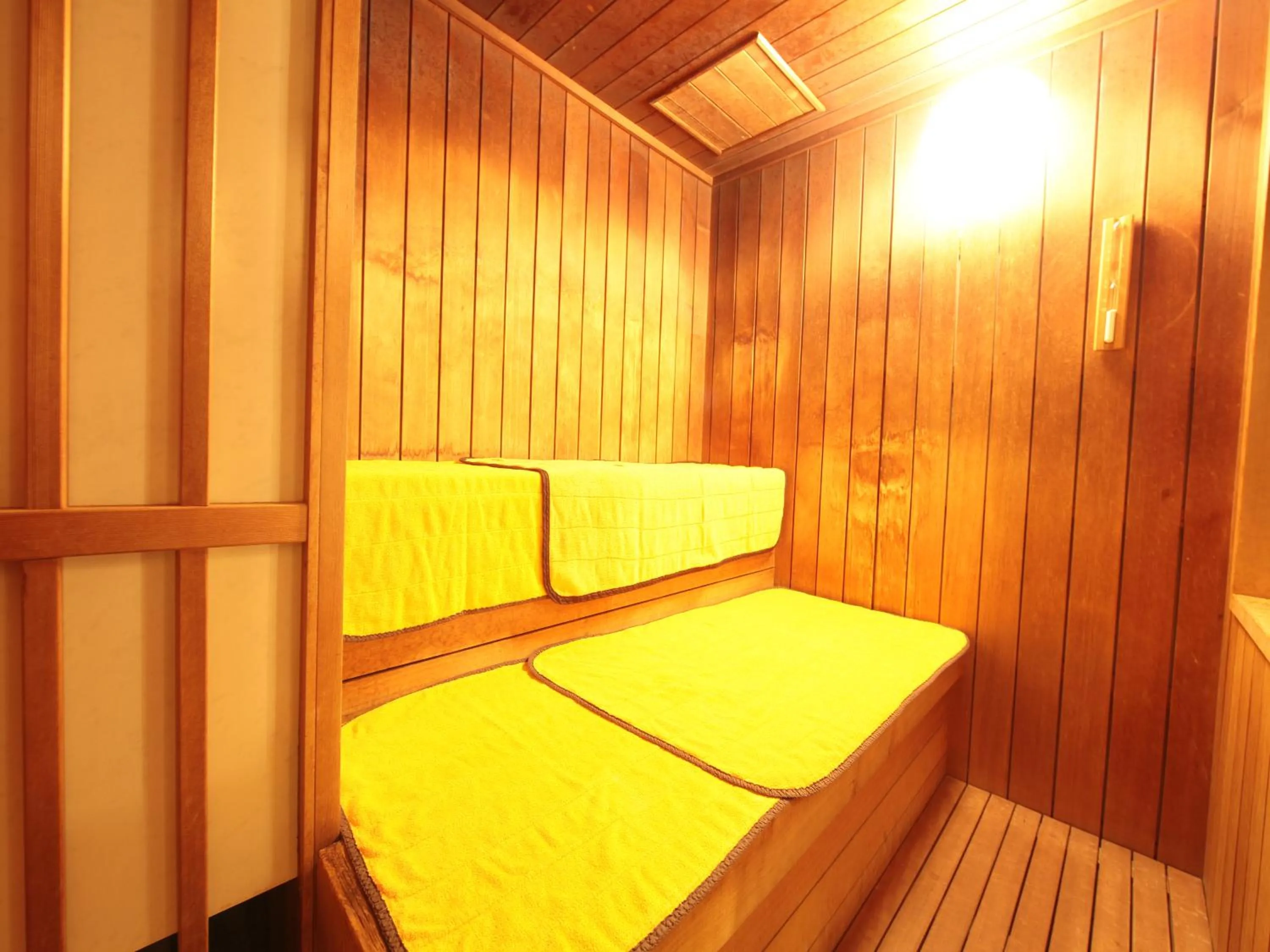 Sauna, Bed in Tottori Onsen Hotel Monarque Tottori