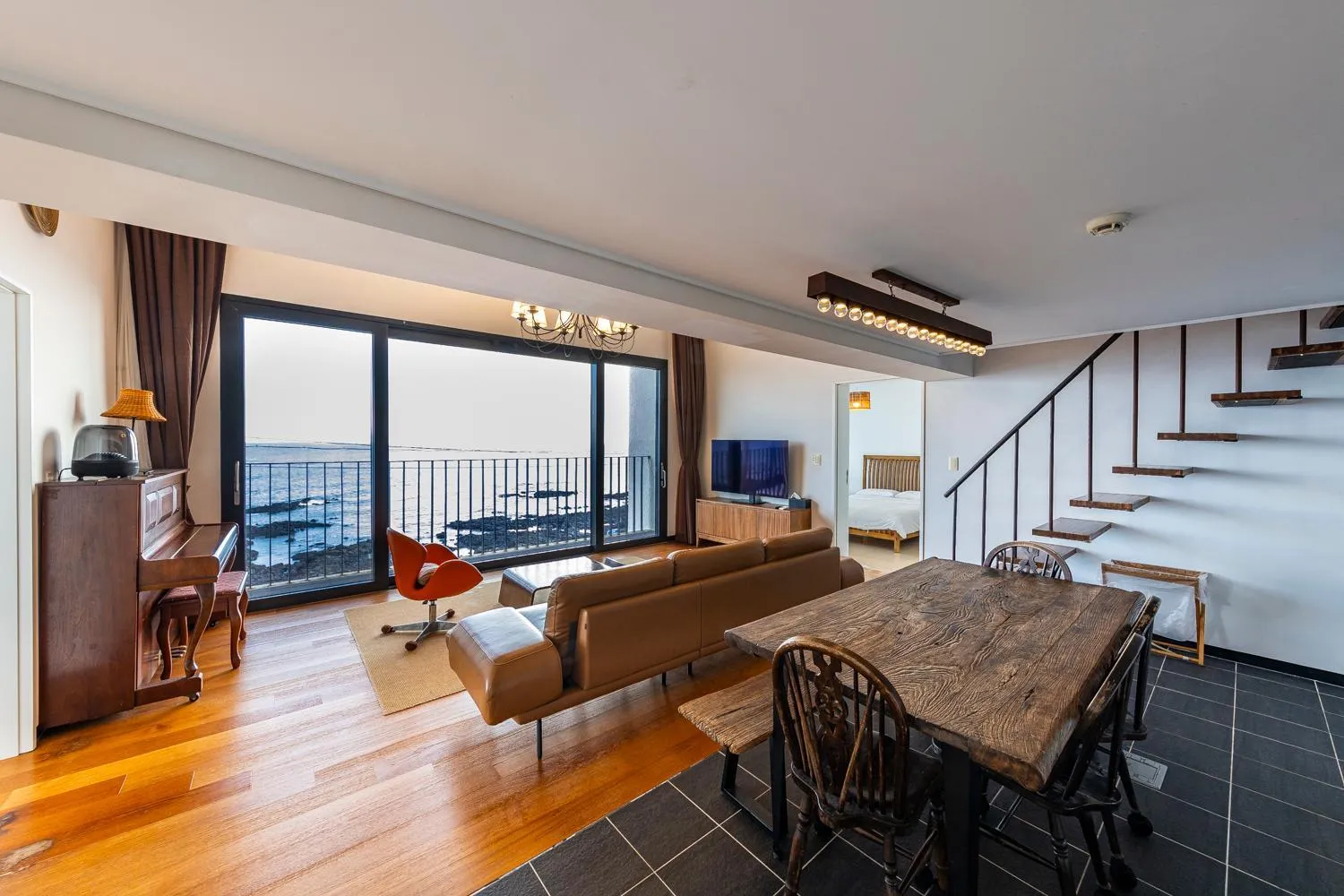 Living room in The Villas Ocean Family