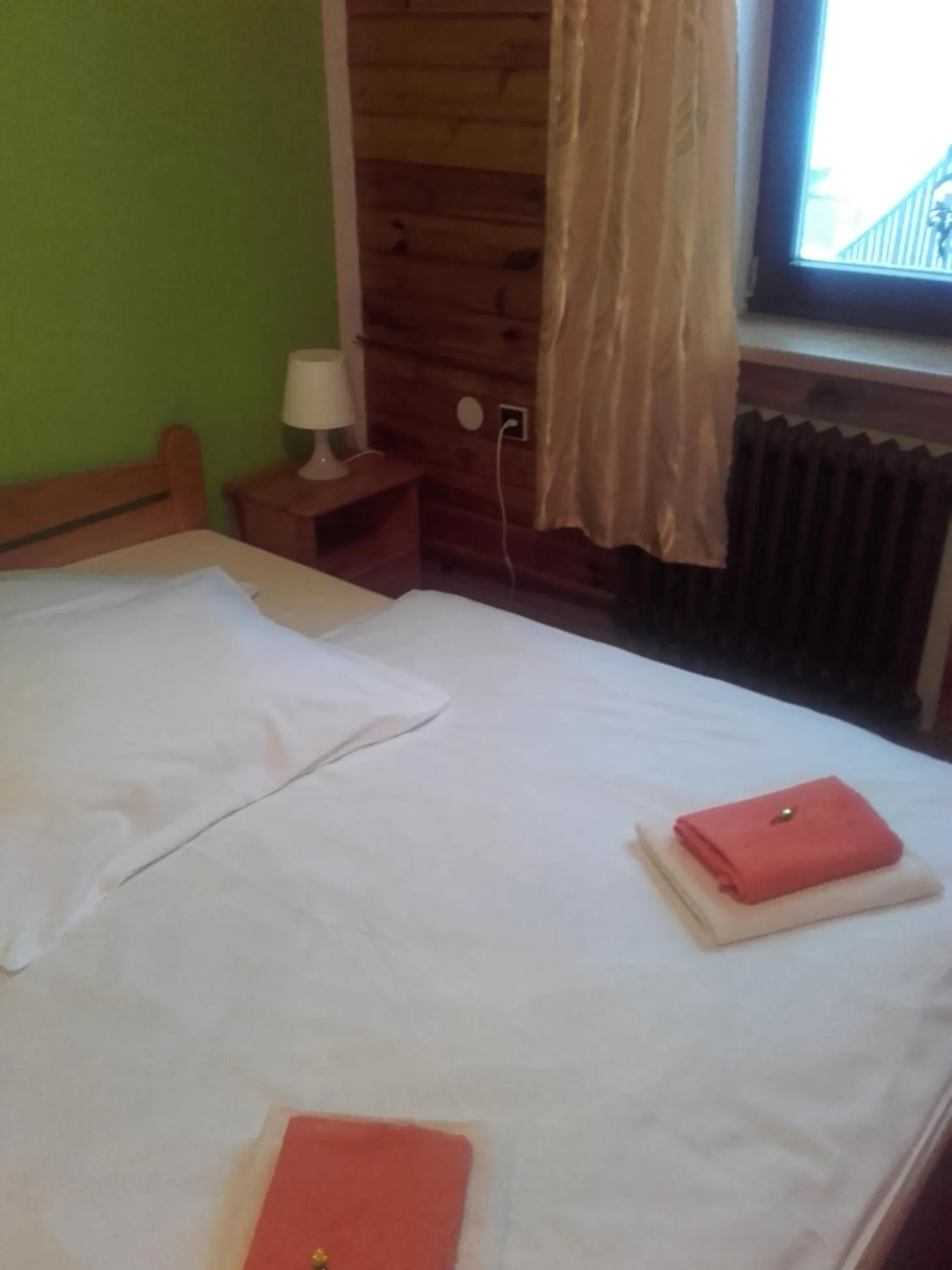 Bed in Hotel Anna