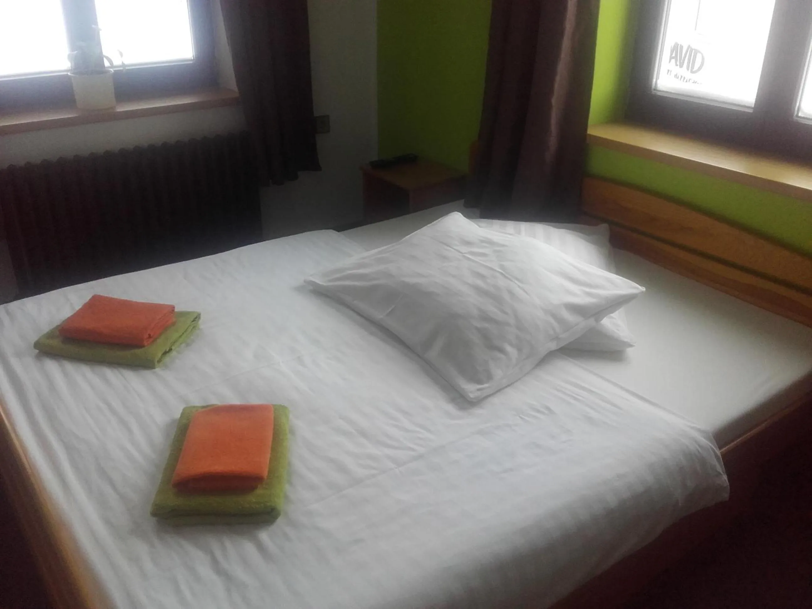Bed in Hotel Anna