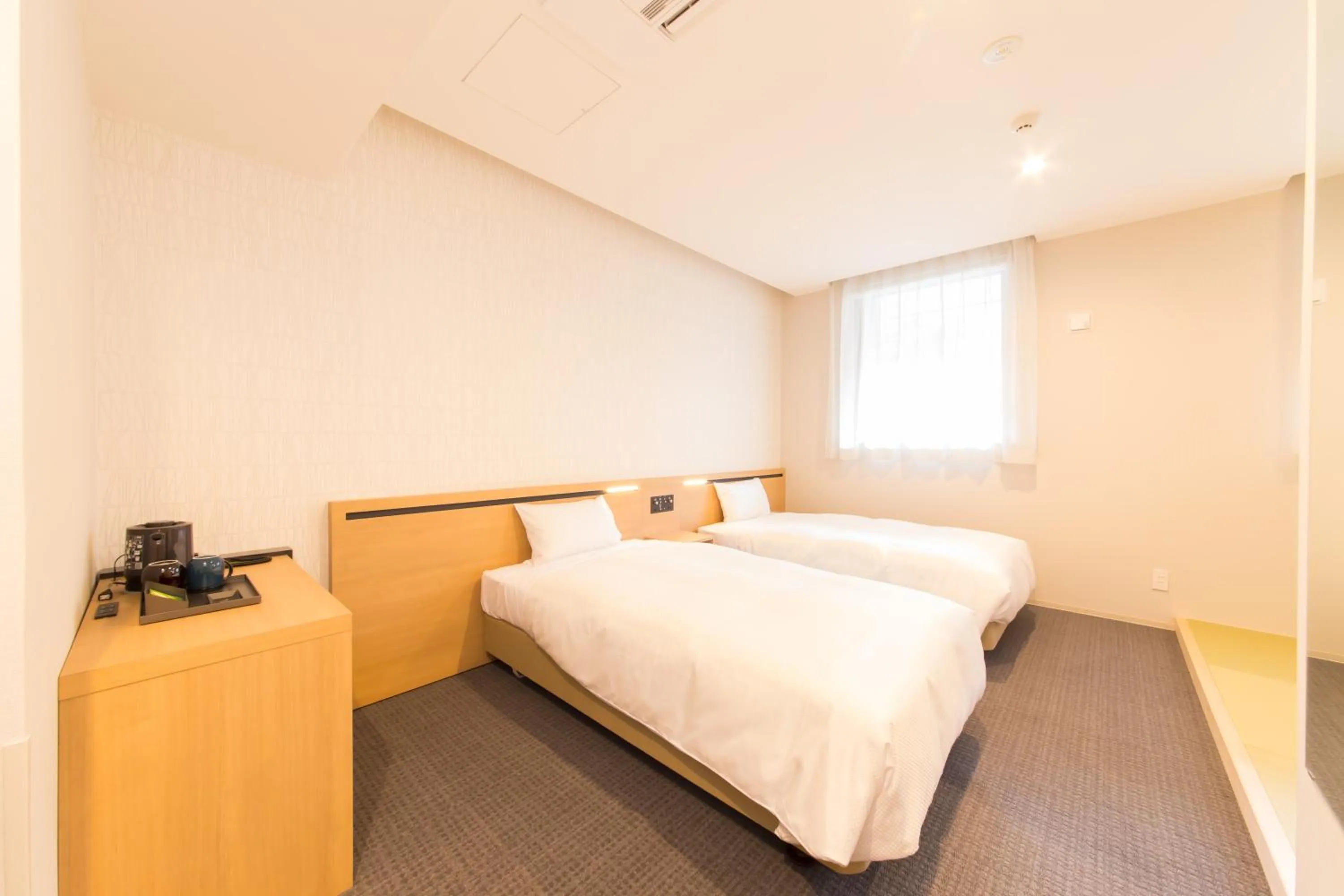 Bed in Hotel IL Verde Kyoto