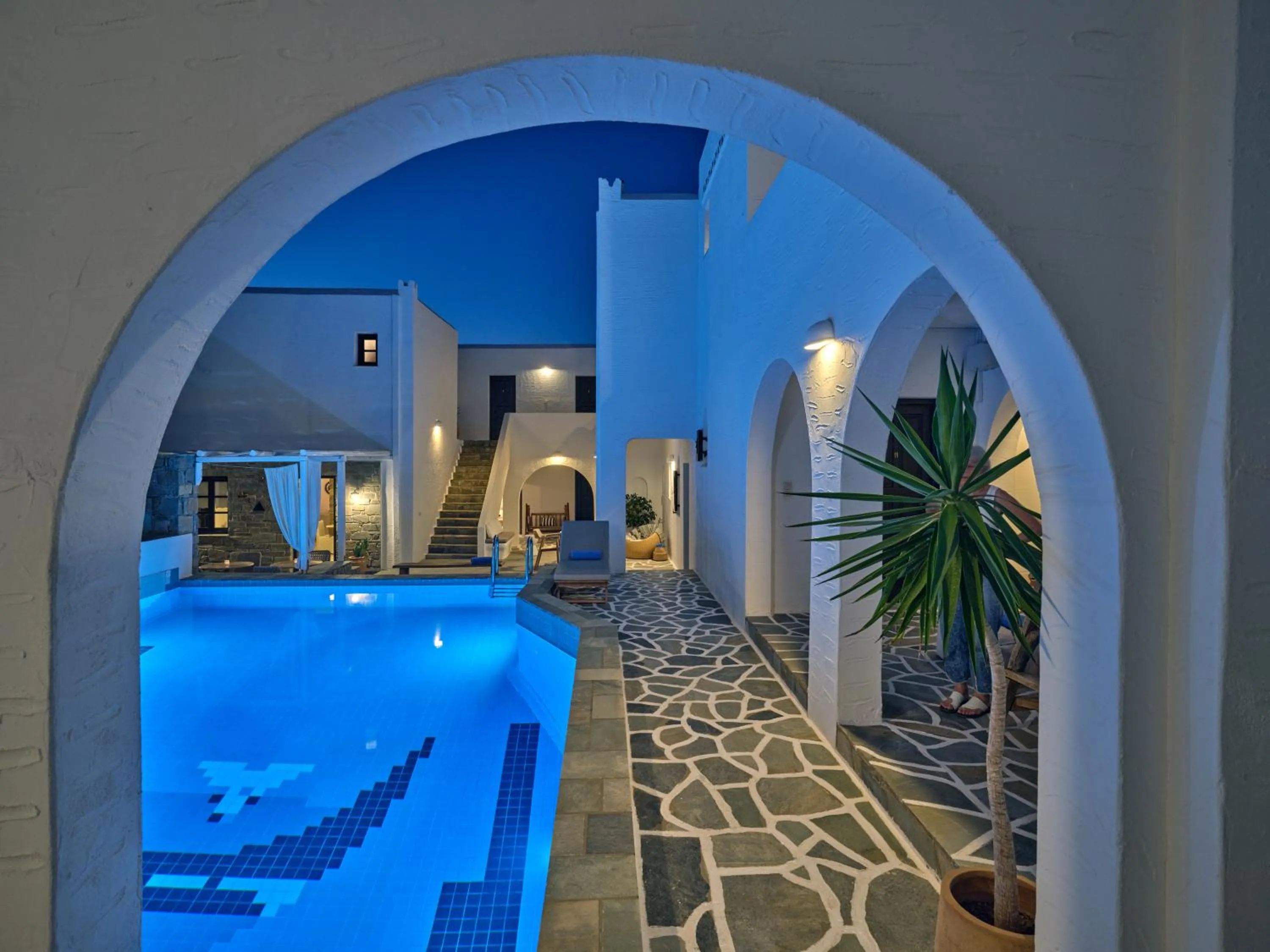 Swimming pool in Aella Residence