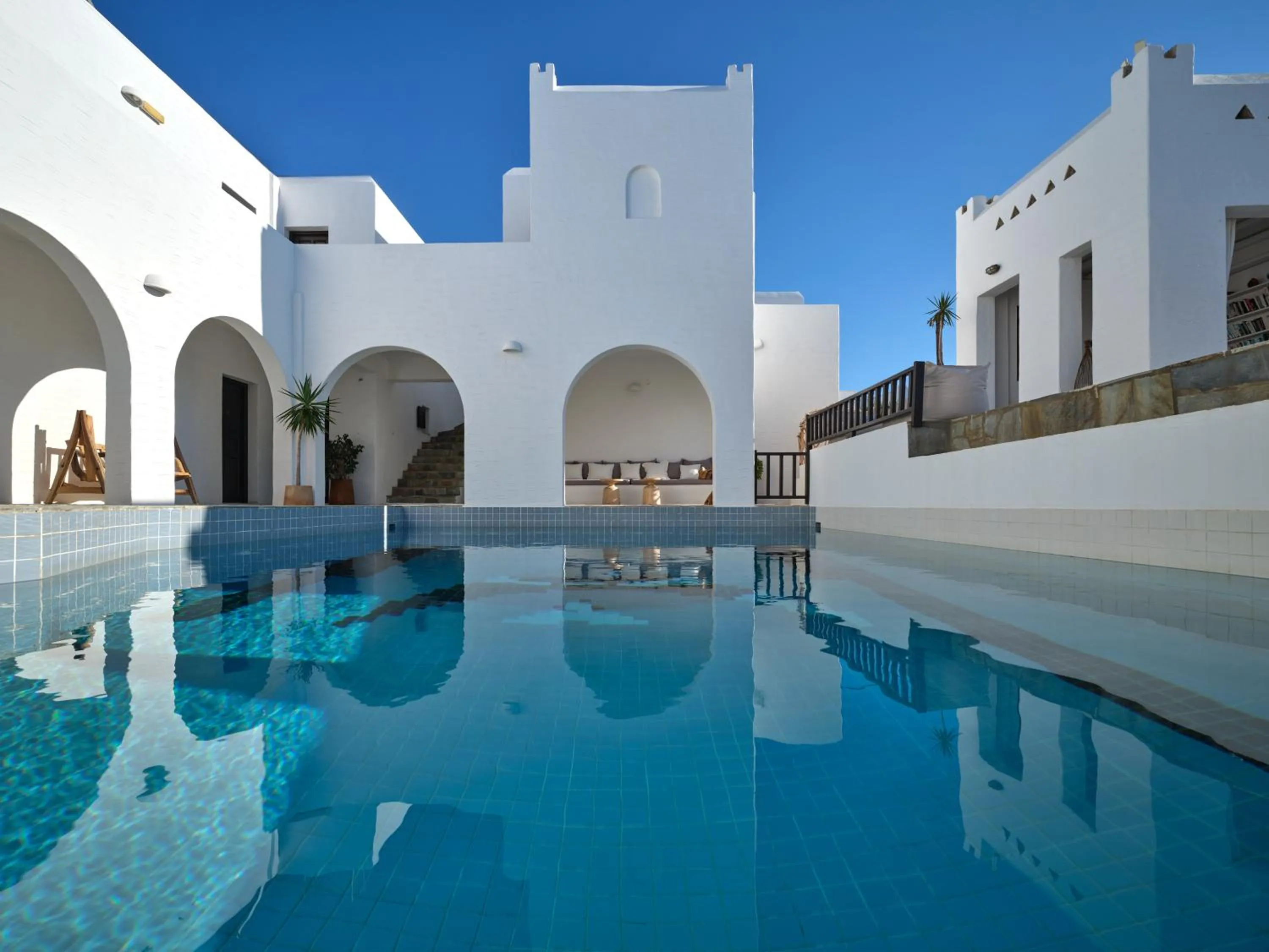 Swimming pool in Aella Residence