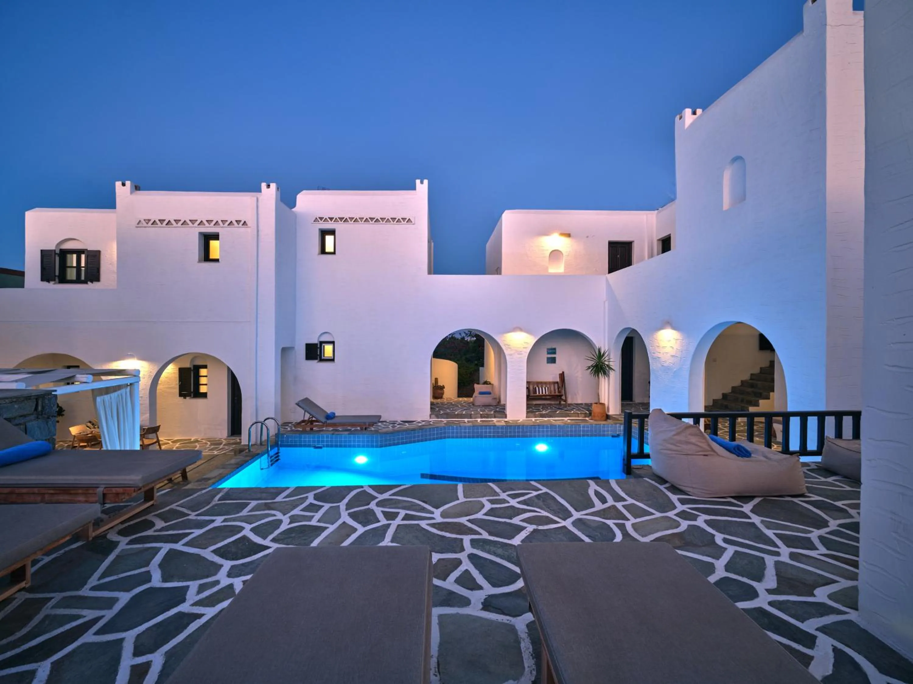 Swimming pool in Aella Residence