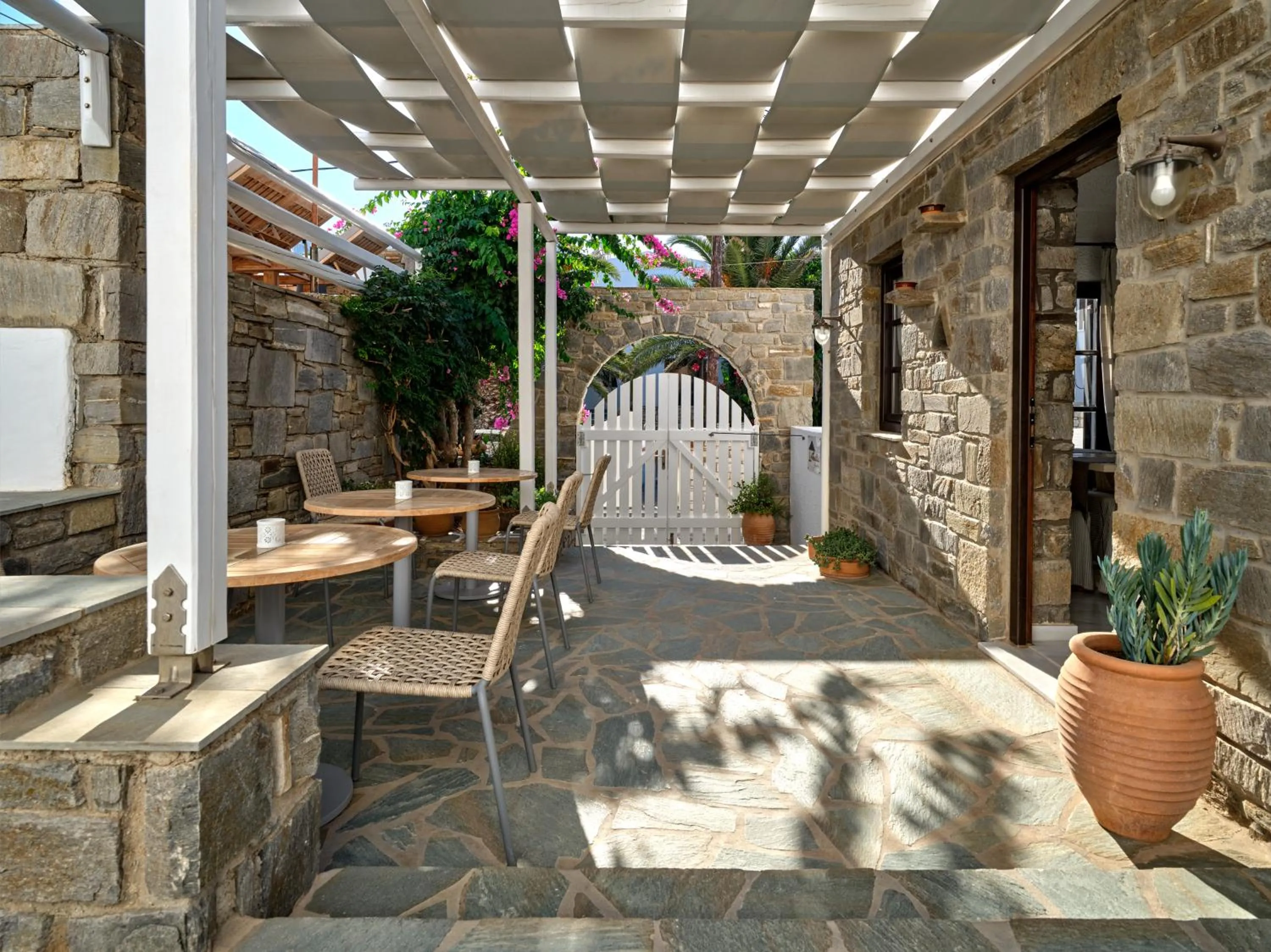 Seating area in Aella Residence